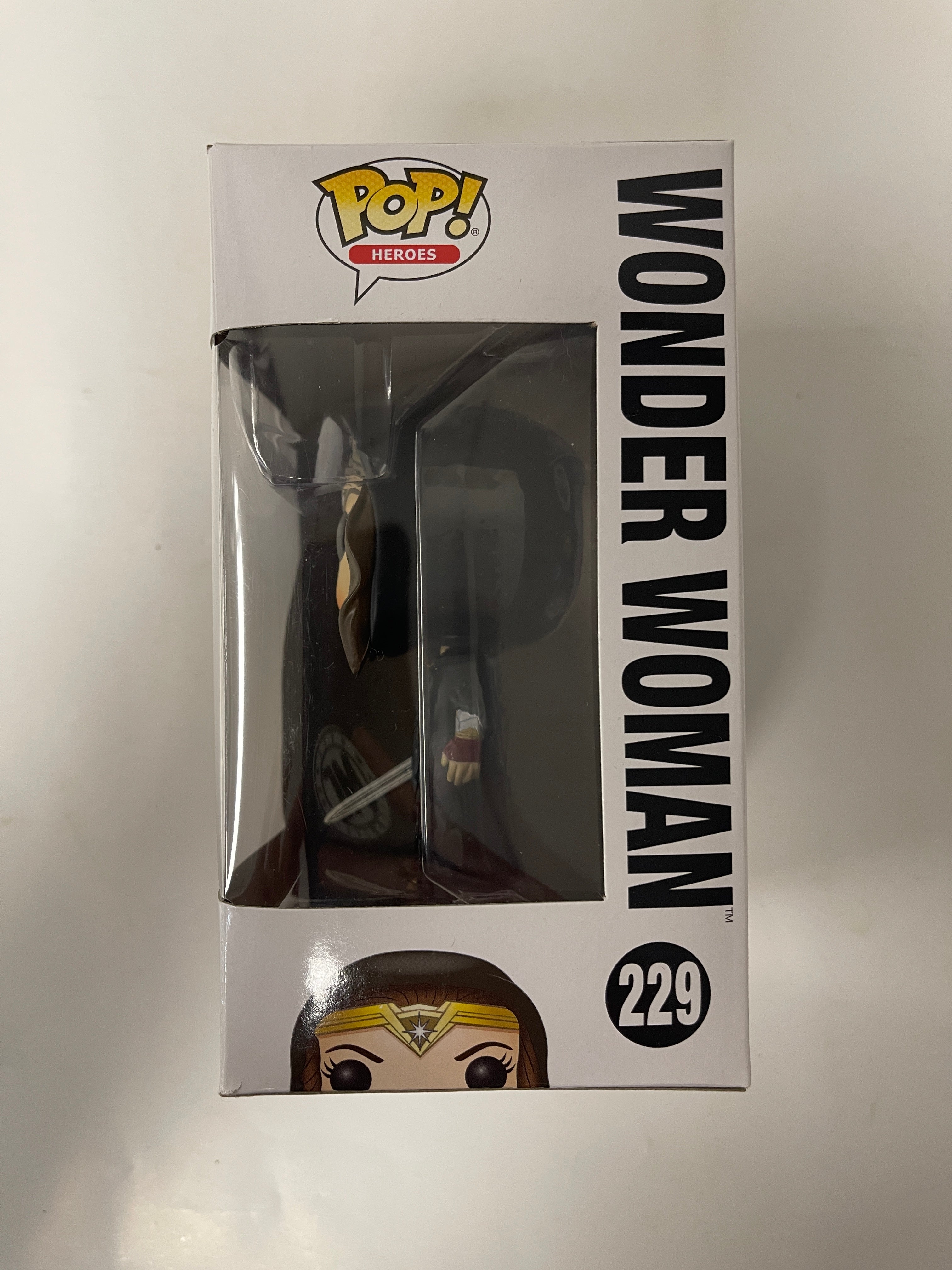 Funko Pop! Movies Wonder Woman With Cloak #229 DC Heroes 2017