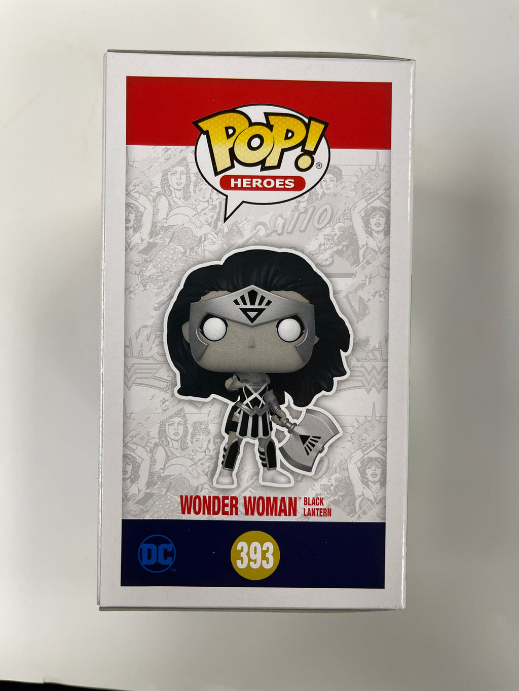 Funko Pop! Wonder Woman (Black Lantern) #393 DC Heroes 2021 80th Glow Exclusive