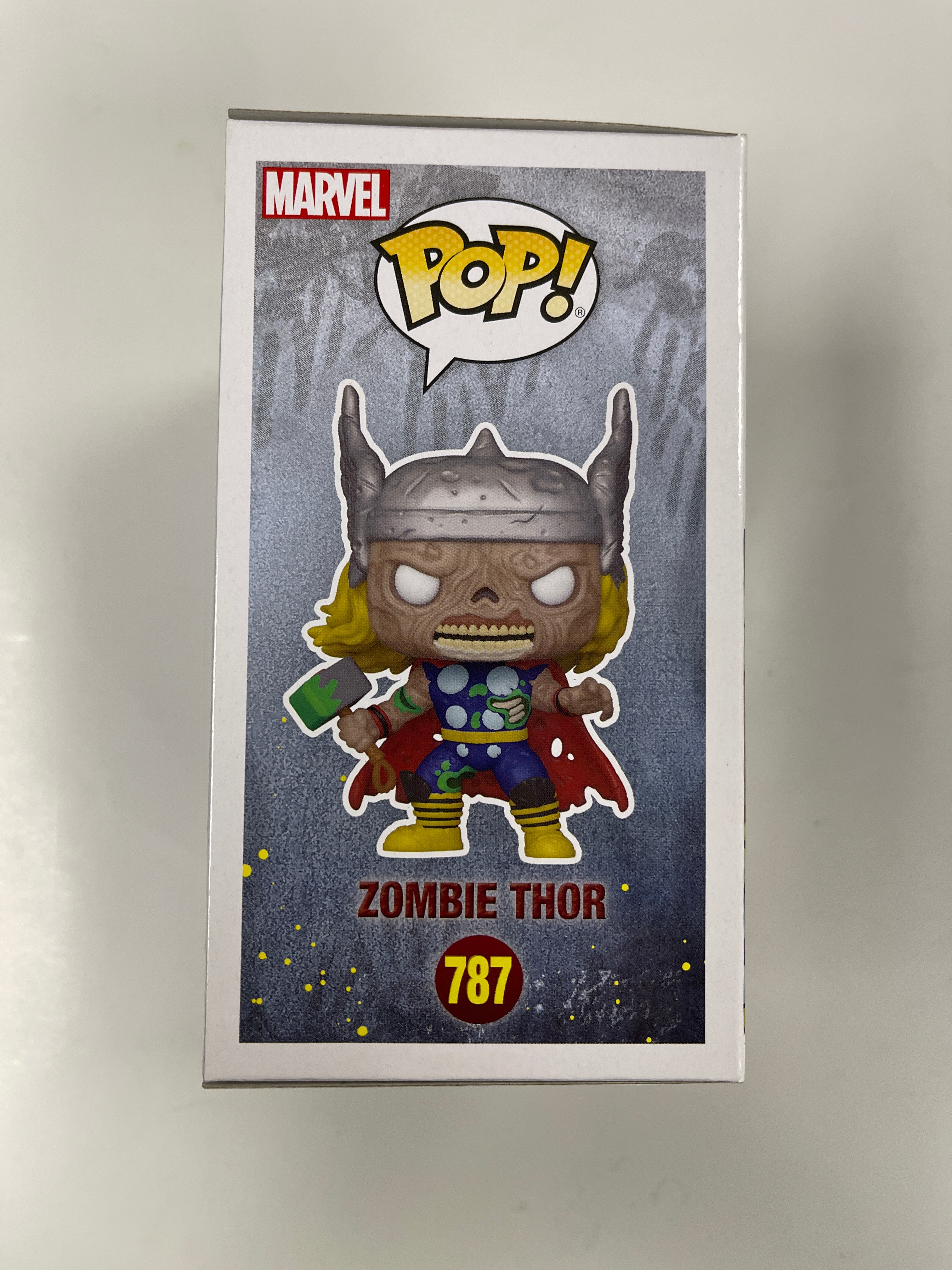 Funko Pop! Marvel Zombie Thor With Mjornir #787 Zombies 2020