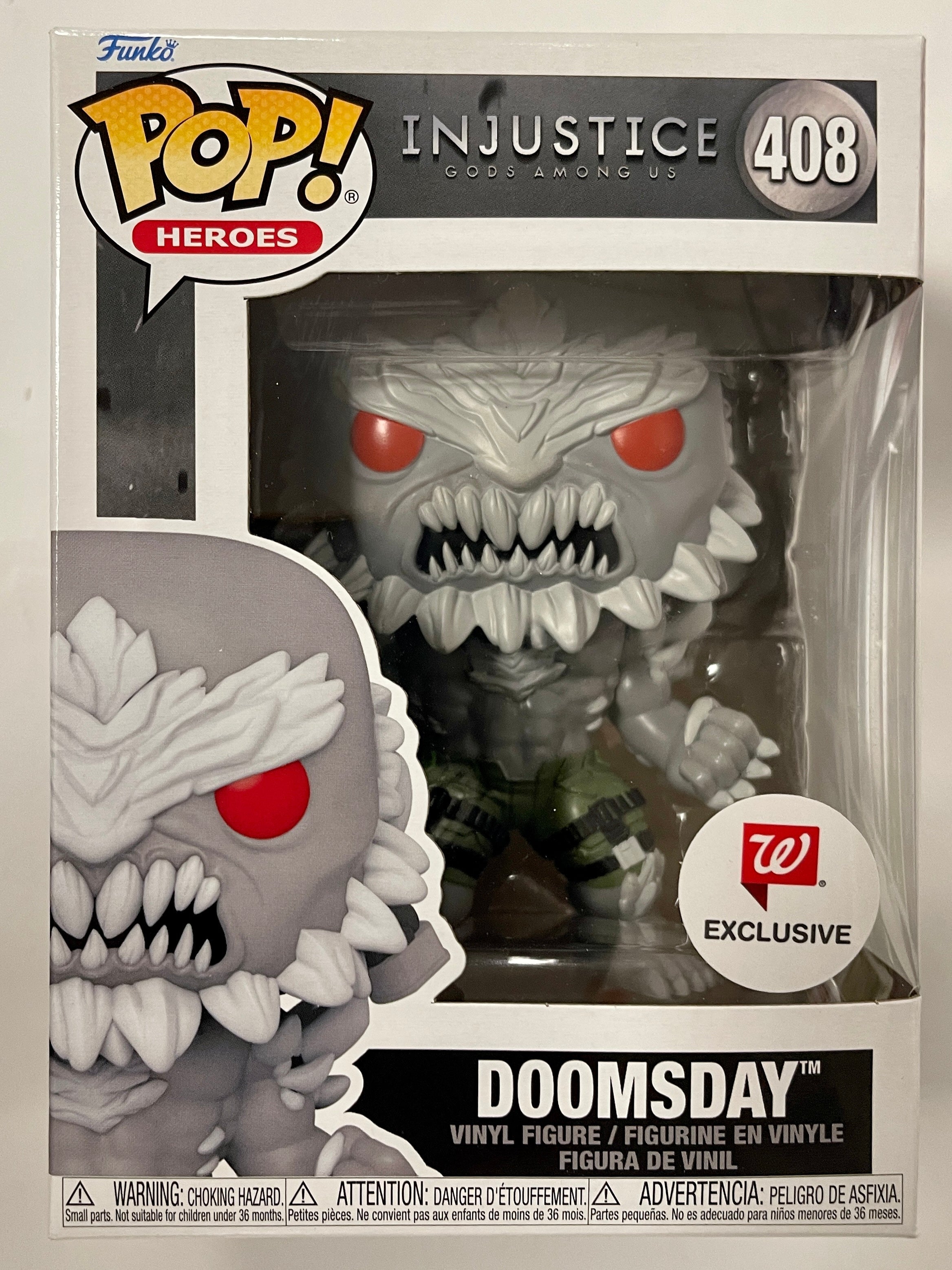 Funko Pop! DC Heroes Doomsday #408 Injustice: Gods Among Us 2022 Exclusive
