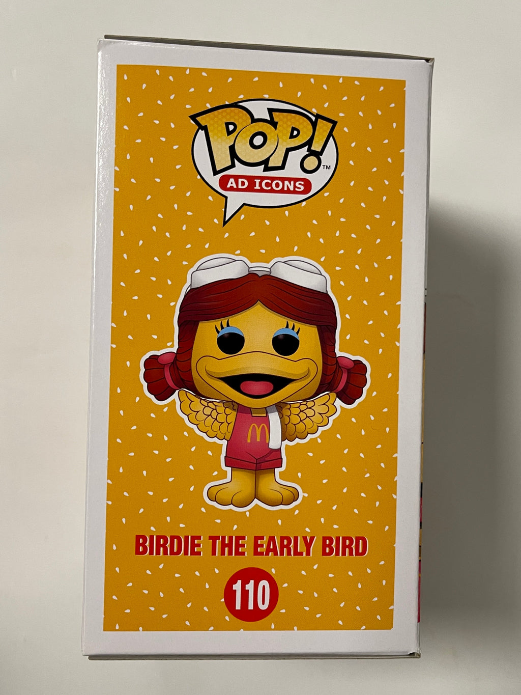 Funko Pop! Ad Icons Birdie The Early Bird #110 McDonalds Fast Food 2020