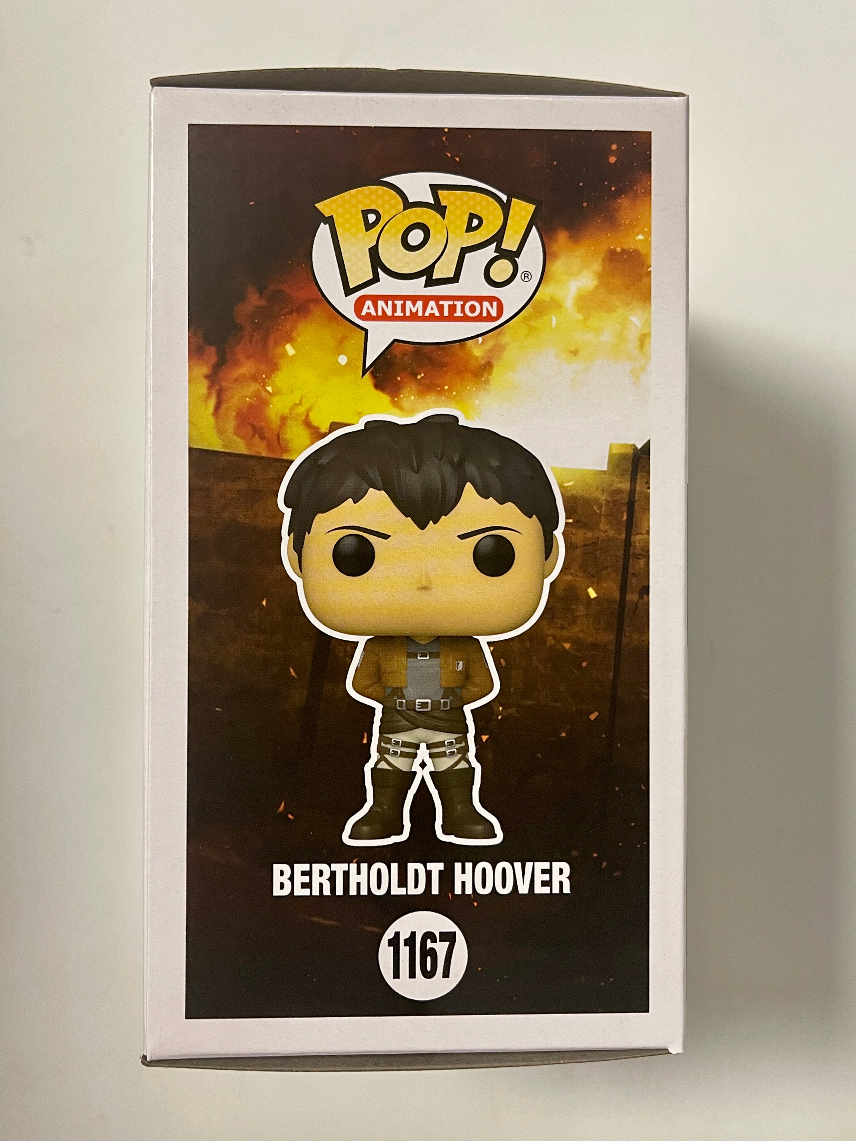 Funko Pop! Animation Bertholdt Hoover #1167 Attack On Titan Colossal AOT 2022