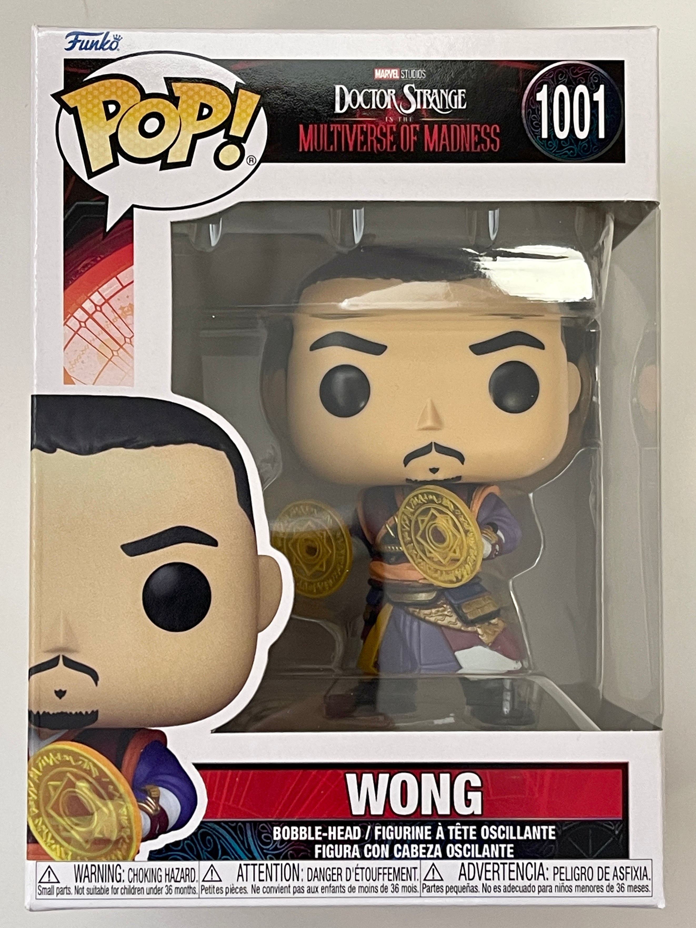 Funko Pop! Marvel Wong #1001 Doctor Strange & The Multiverse Of Madness 2022