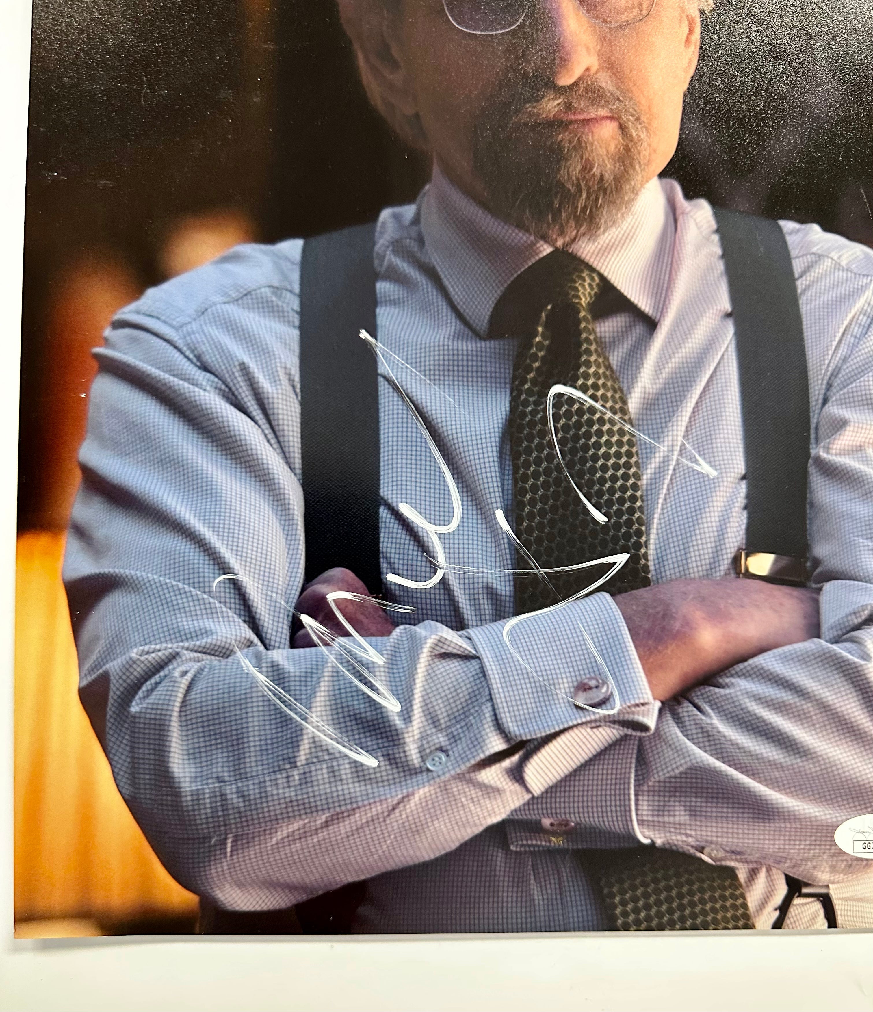 Michael Douglas Signed Marvel Ant-Man Hank Pym 11x14 Photo With JSA COA