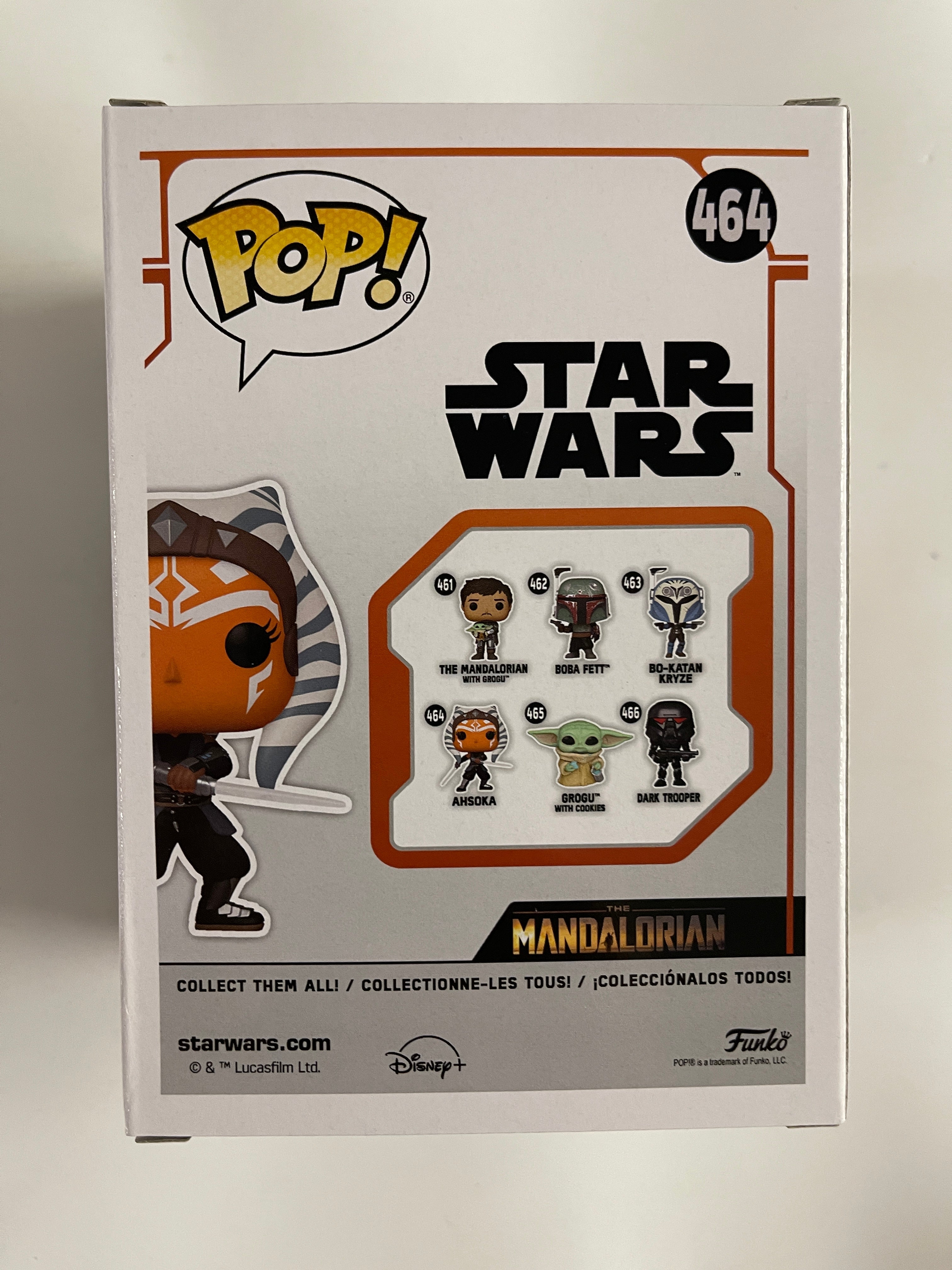 Funko Pop! Star Wars Ahsoka Tano #464 The Mandalorian Disney 2021