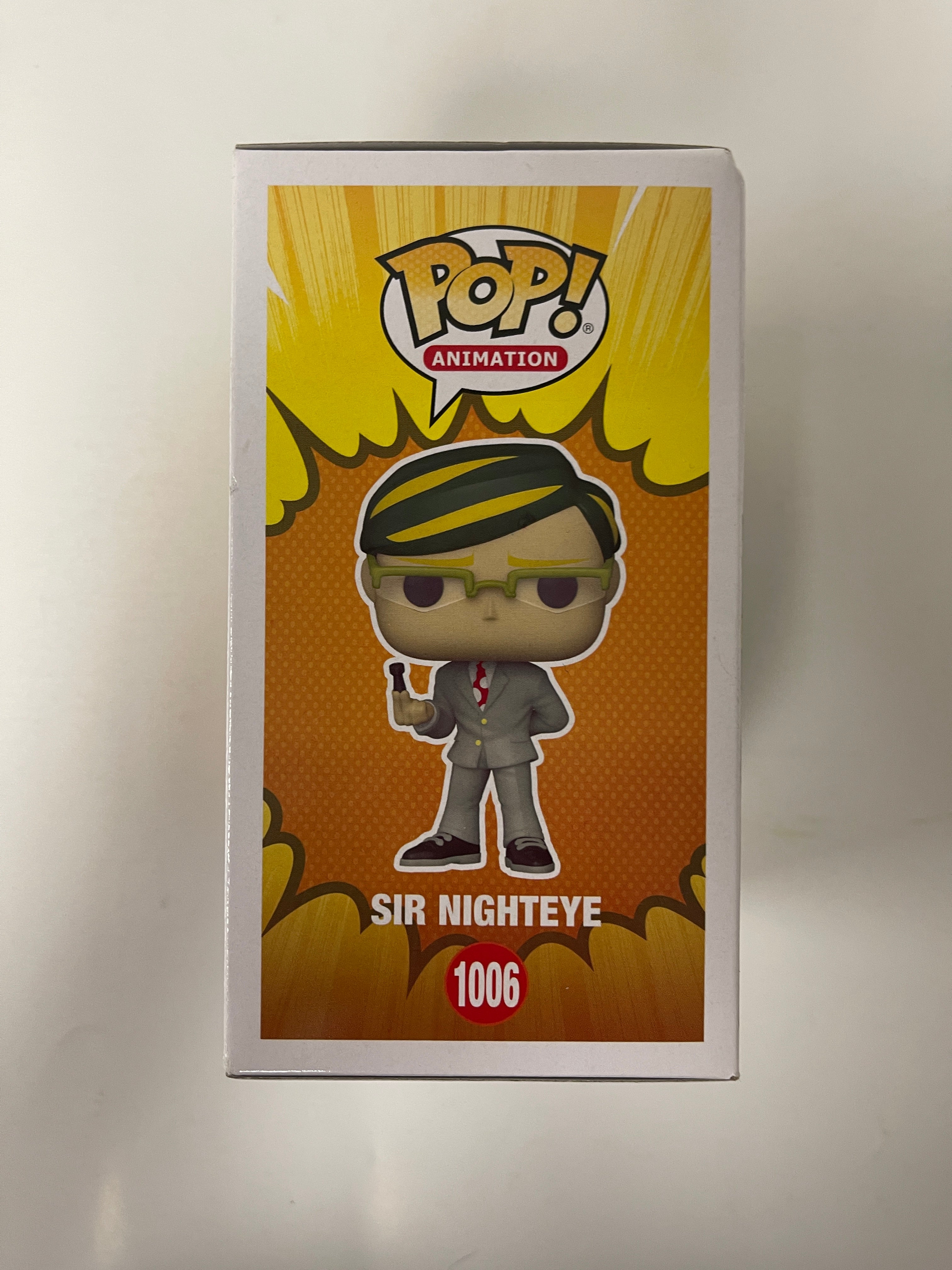 Funko Pop! Animation Sir Nighteye #1006 My Hero Academia MHA 2021 Box Ding