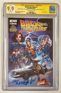 back-to-the-future-1-cgc-9-9-4x-cast-signed-campbell-variant-michael-j-fox-lloyd