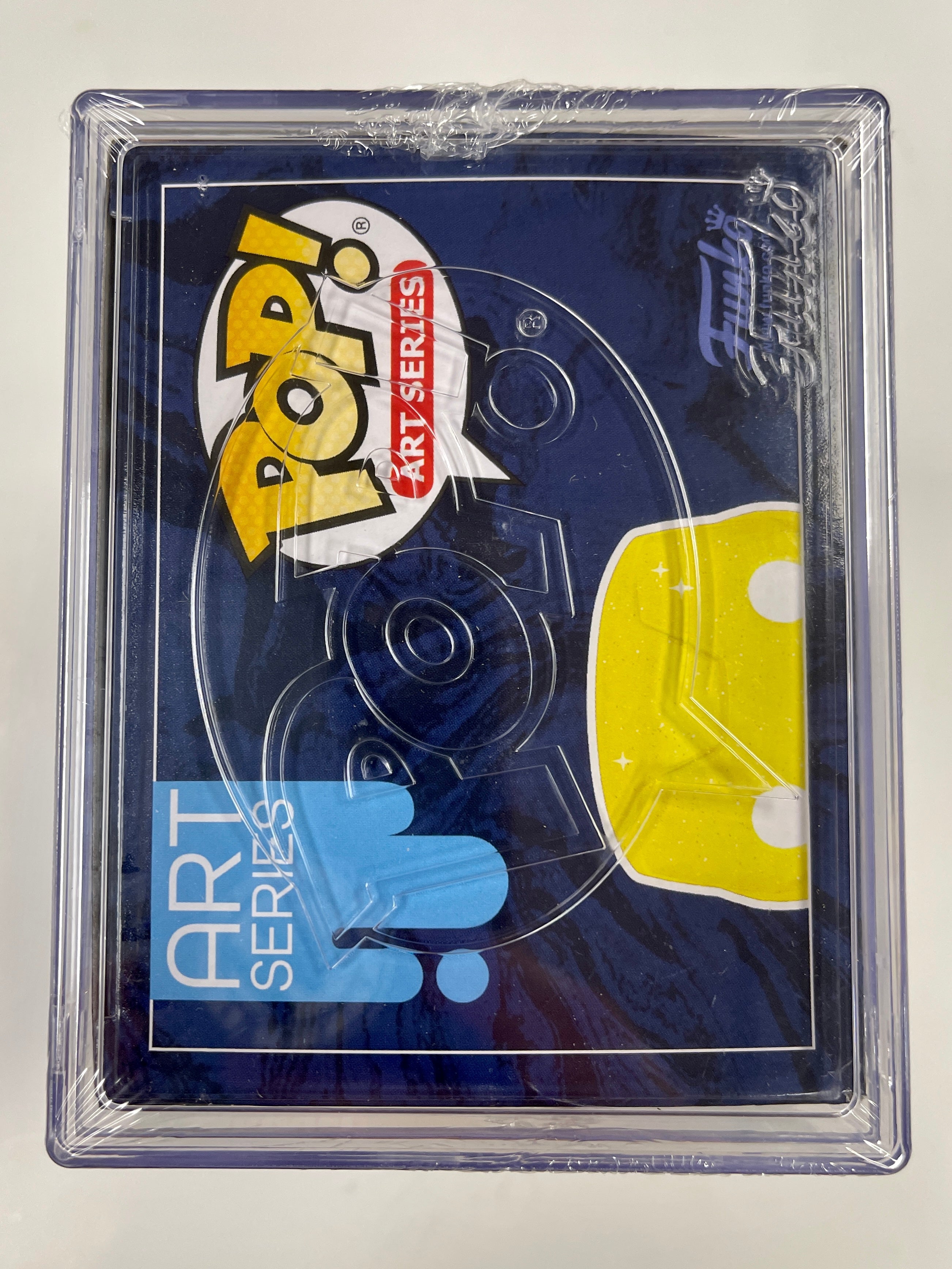 Funko Pop! Marvel Studios Iron Man (Yellow) #47 Infinity Saga Art Series In Hard Stack