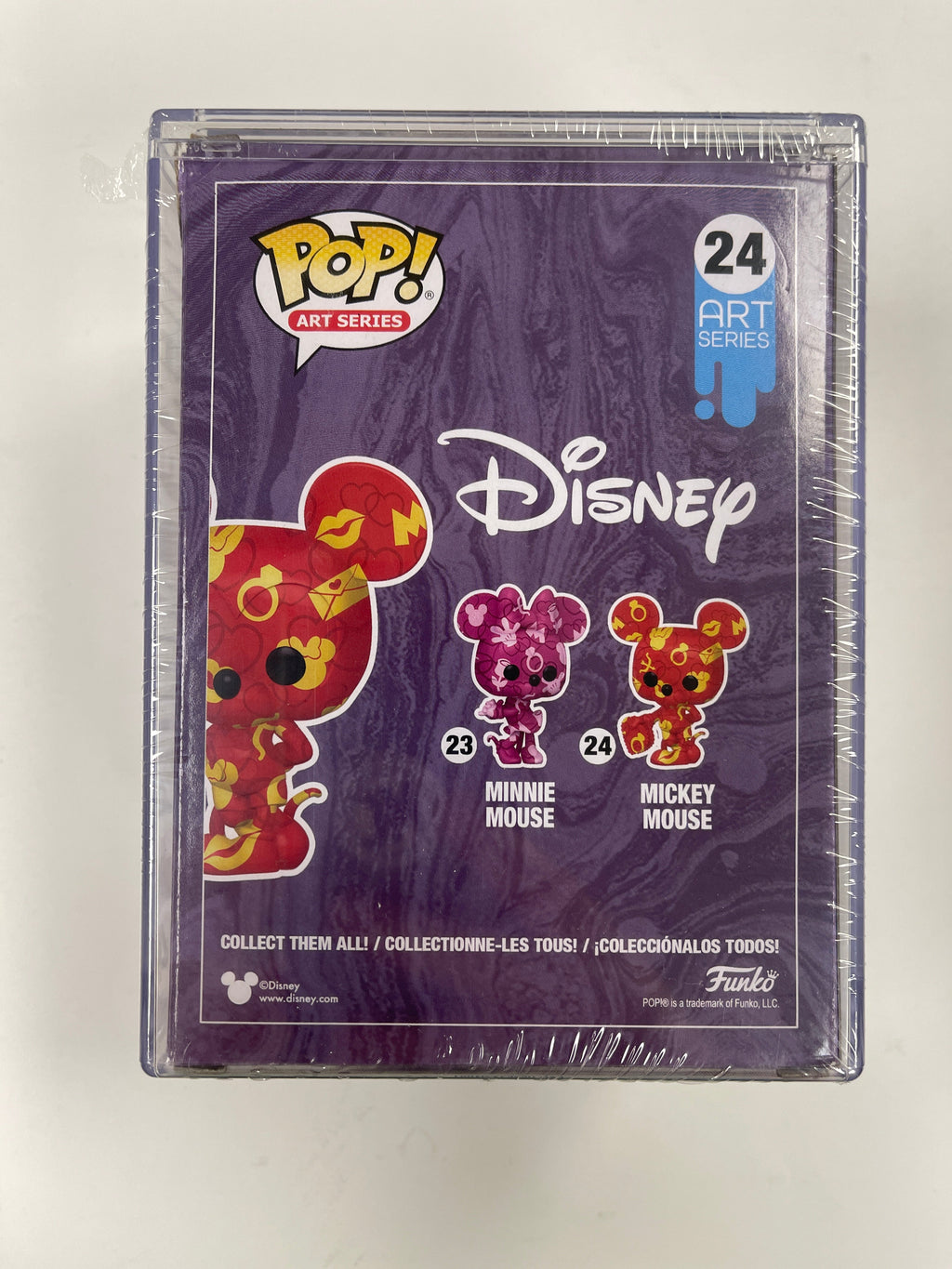 Funko Pop! Disney Minnie Mouse #24 Art Series Amazon Exclusive W/ Hard Protector