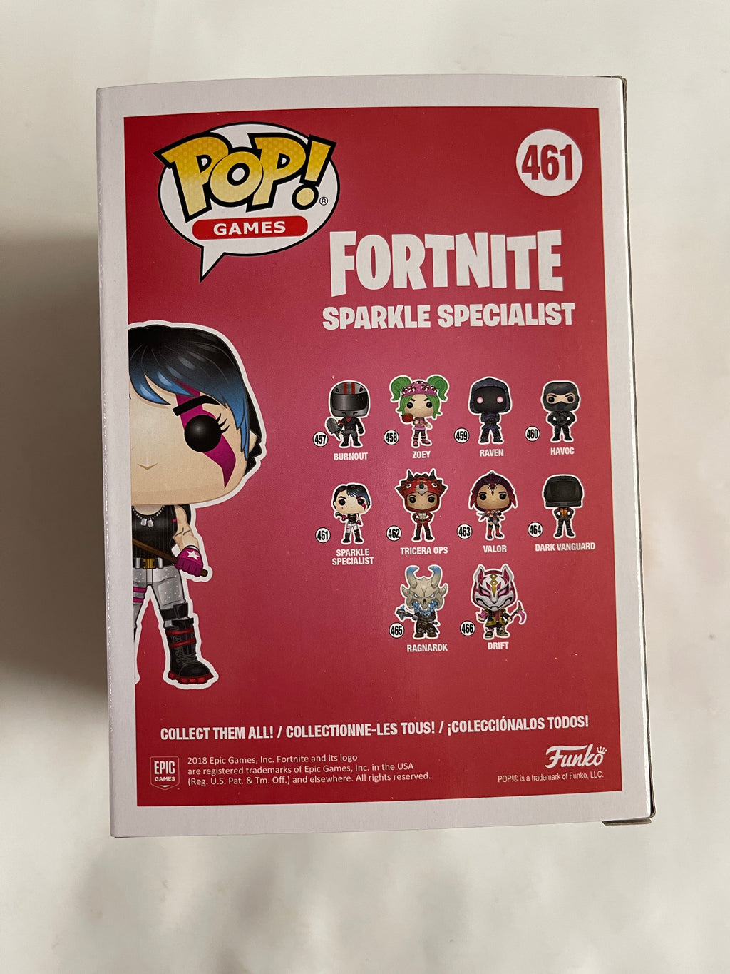 Funko Pop! Games Sparkle Specialist #461 Fortnite