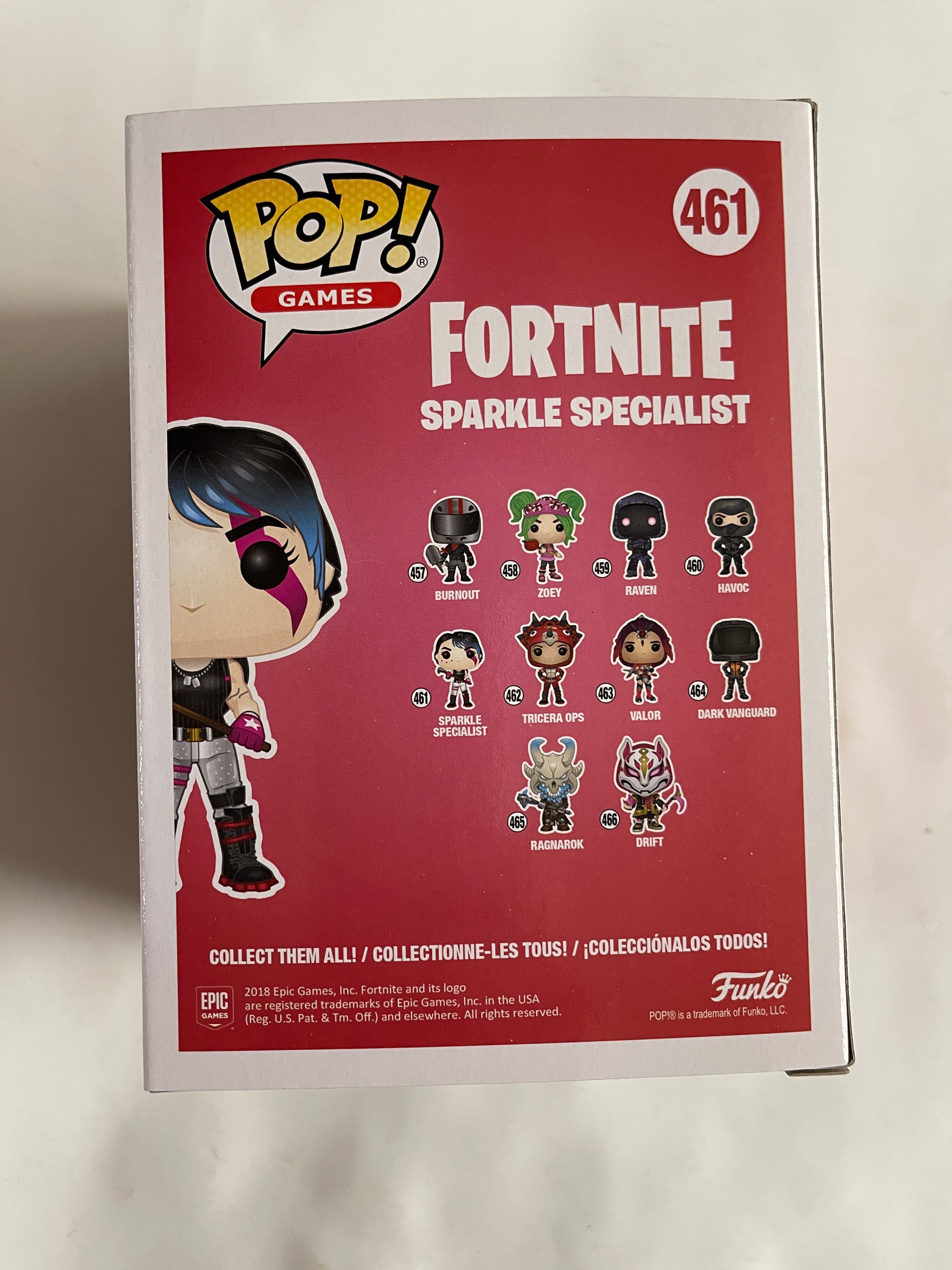 Funko Pop! Games Sparkle Specialist #461 Fortnite