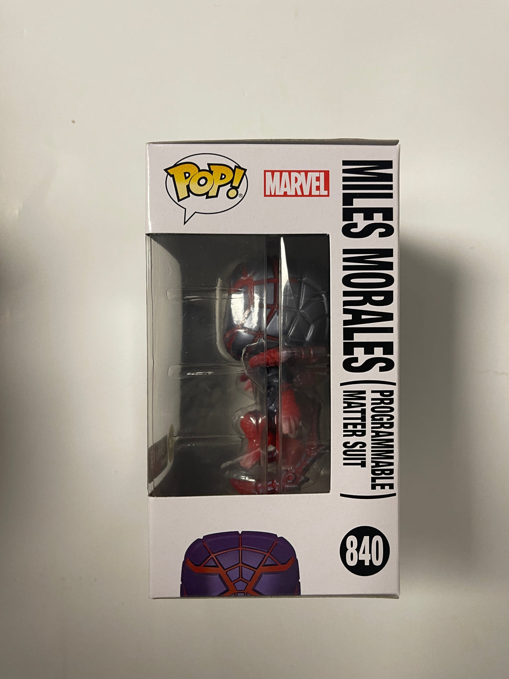 Funko Pop! Marvel Miles Morales Spider-Man (Programmable Matter Suit) #840 2021 Exclusive