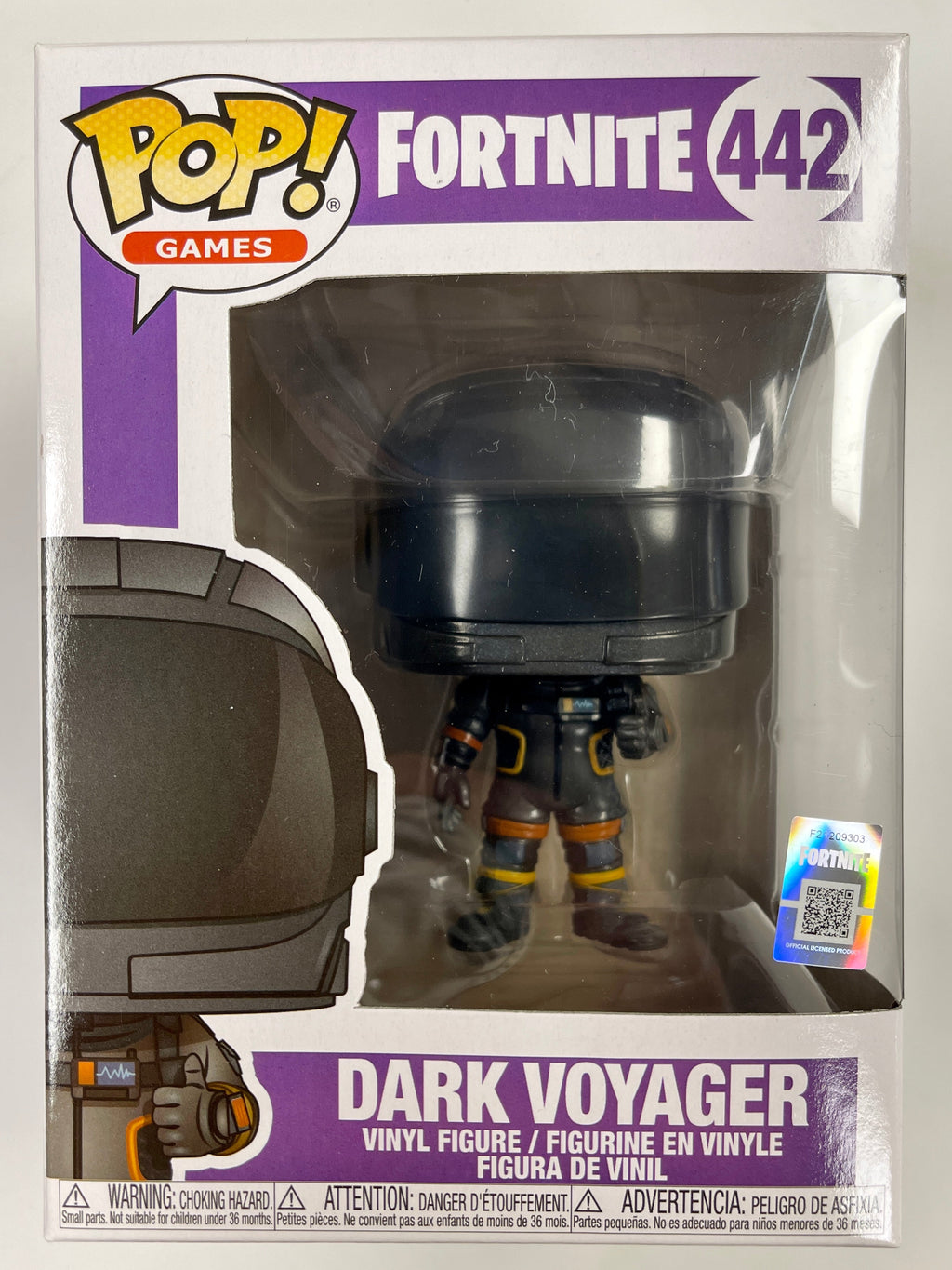 Funko Pop! Games Dark Voyager #442 Fortnite 2018