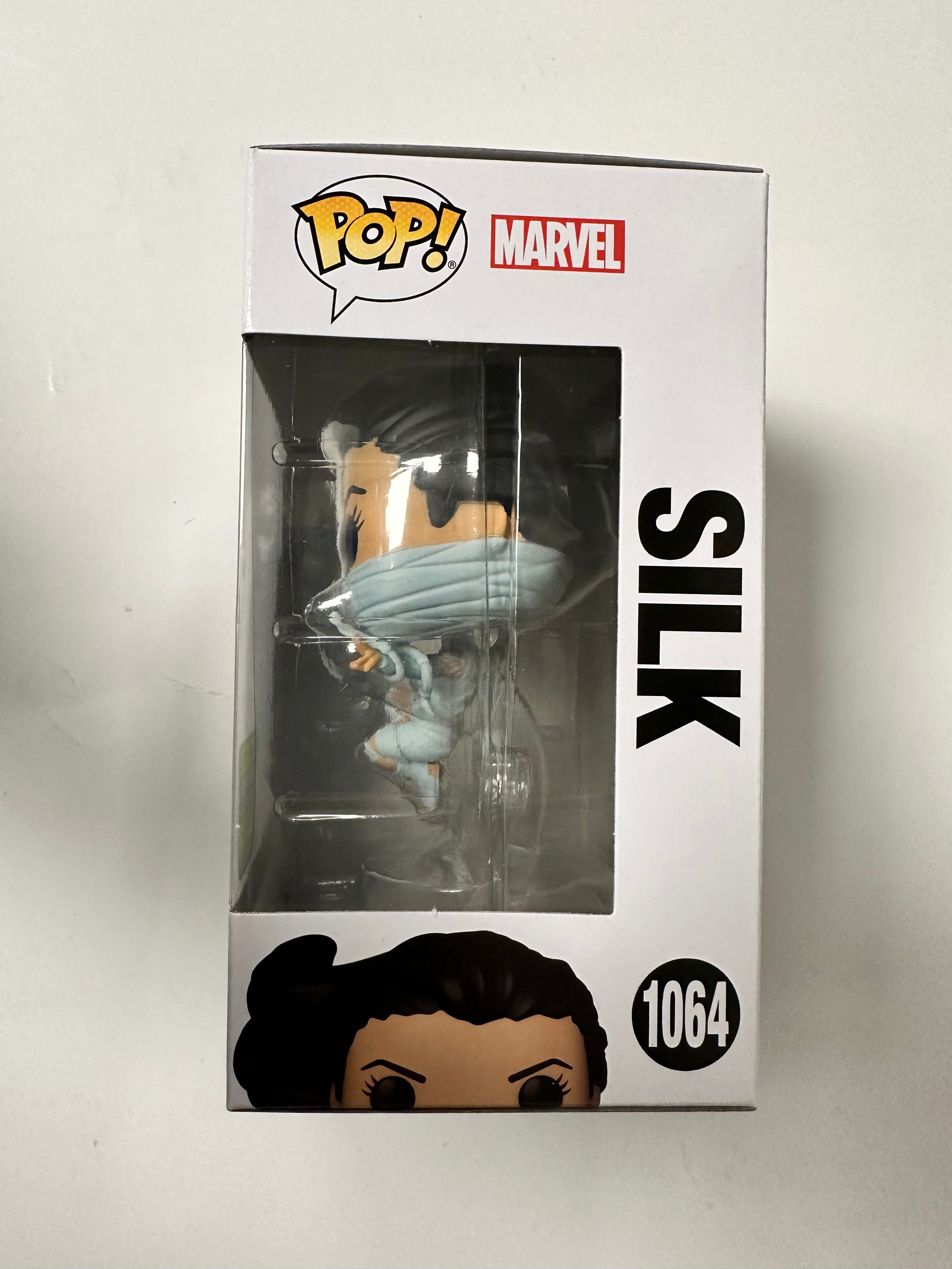 Funko Pop! Marvel Silk (Cindy Moon) Swinging #1064 Spider-Man SDCC 2022 Summer Con Exclusive