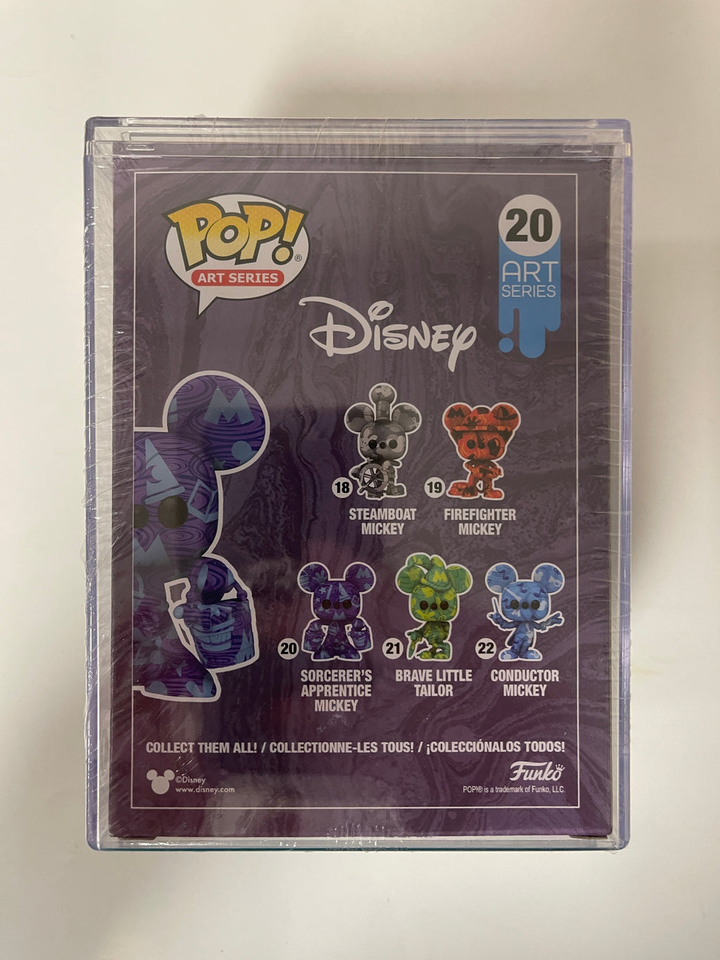 Funko Pop! Disney Sorcerer’s Apprentice Mickey #20 Art Series Walmart Exclusive