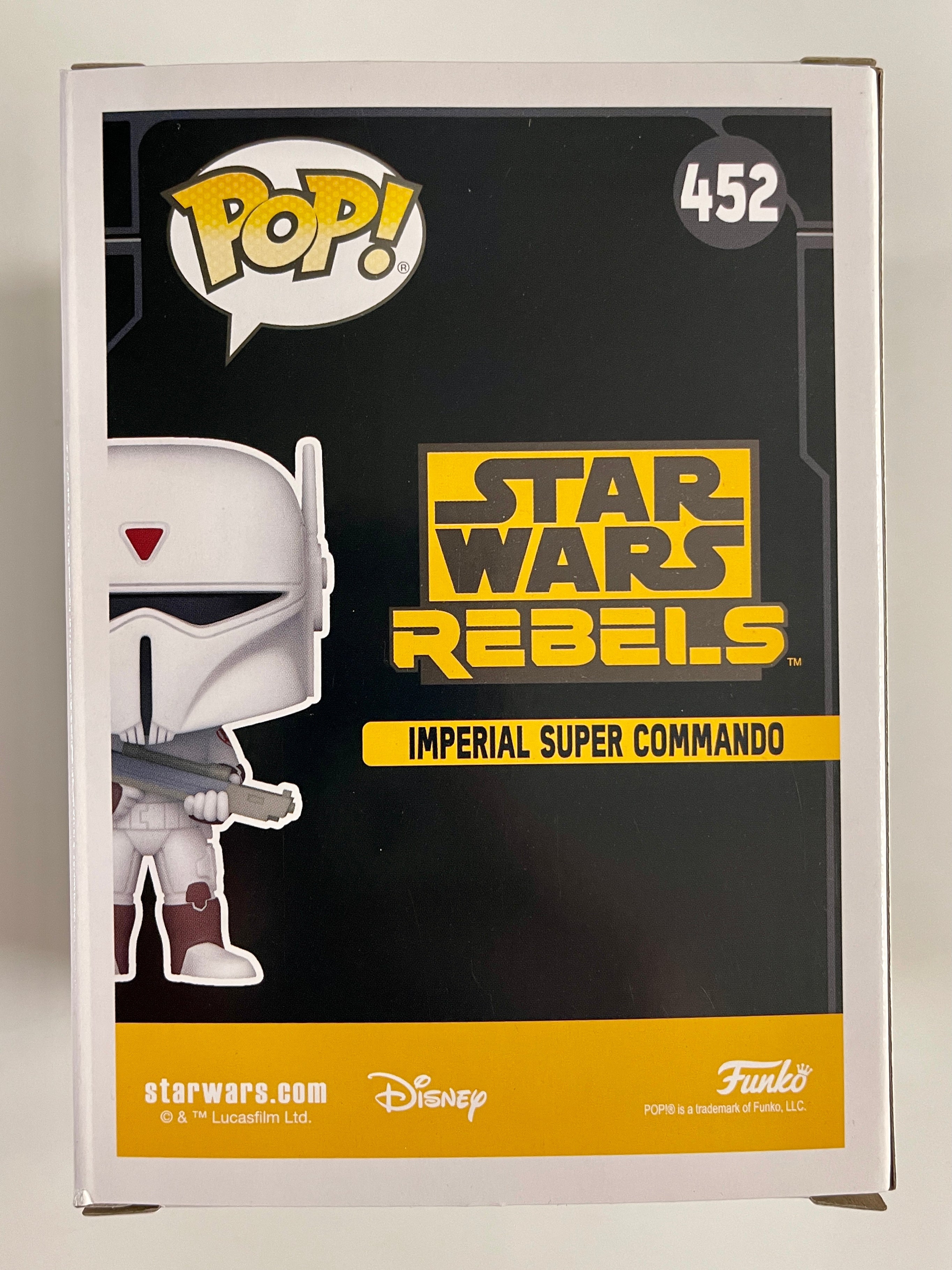 Funko Pop! Star Wars Imperial Super Commando #452 Rebels SDCC 2021 Con Exclusive