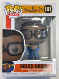 Funko Pop! Rocks Miles Davis With Trumpet #191 Cool Jazz Trumpeter 2022