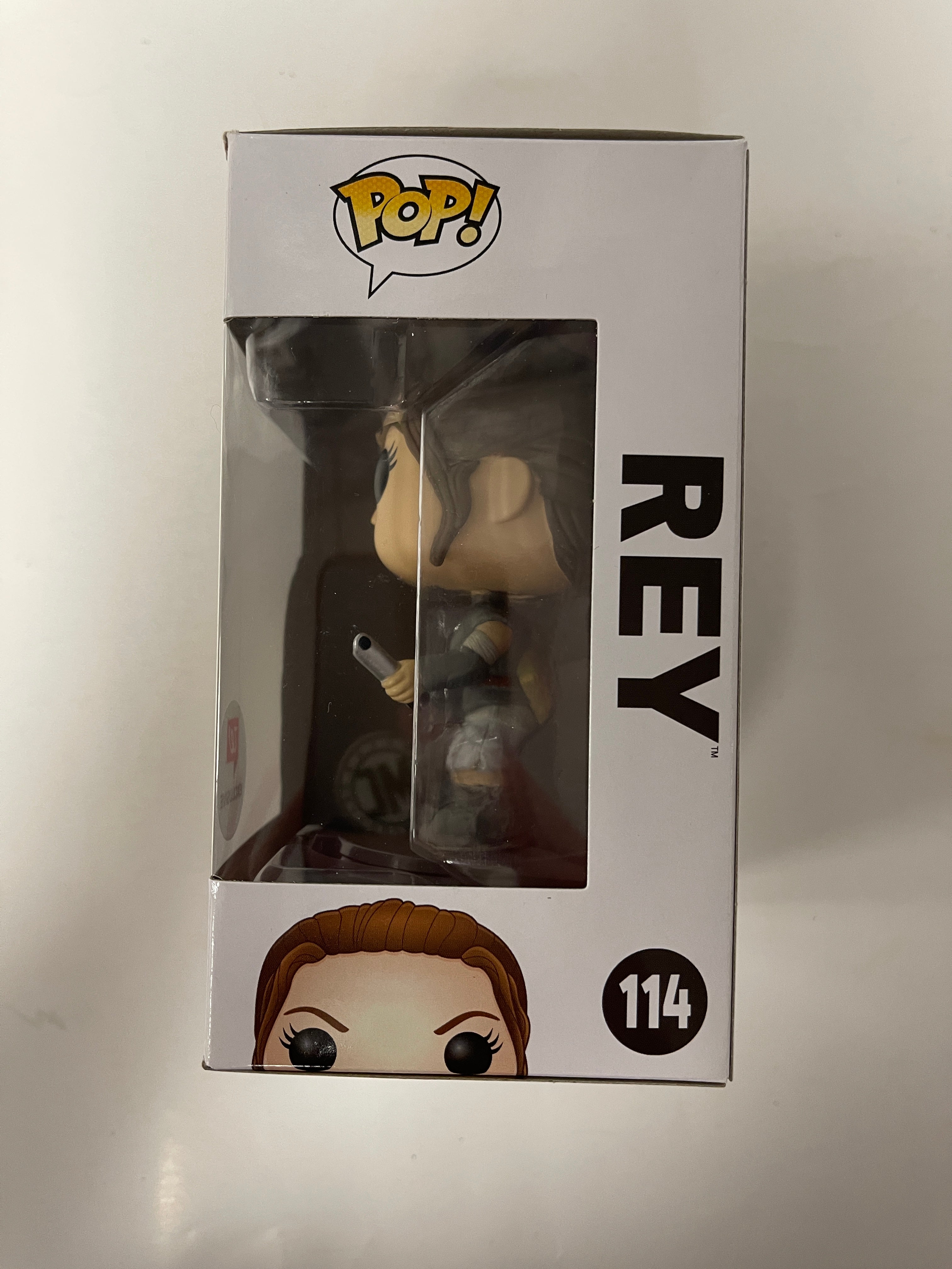 Funko Pop! Star Wars Rey With Lightsaber #114 Walgreens 2016 Vaulted Exclusive