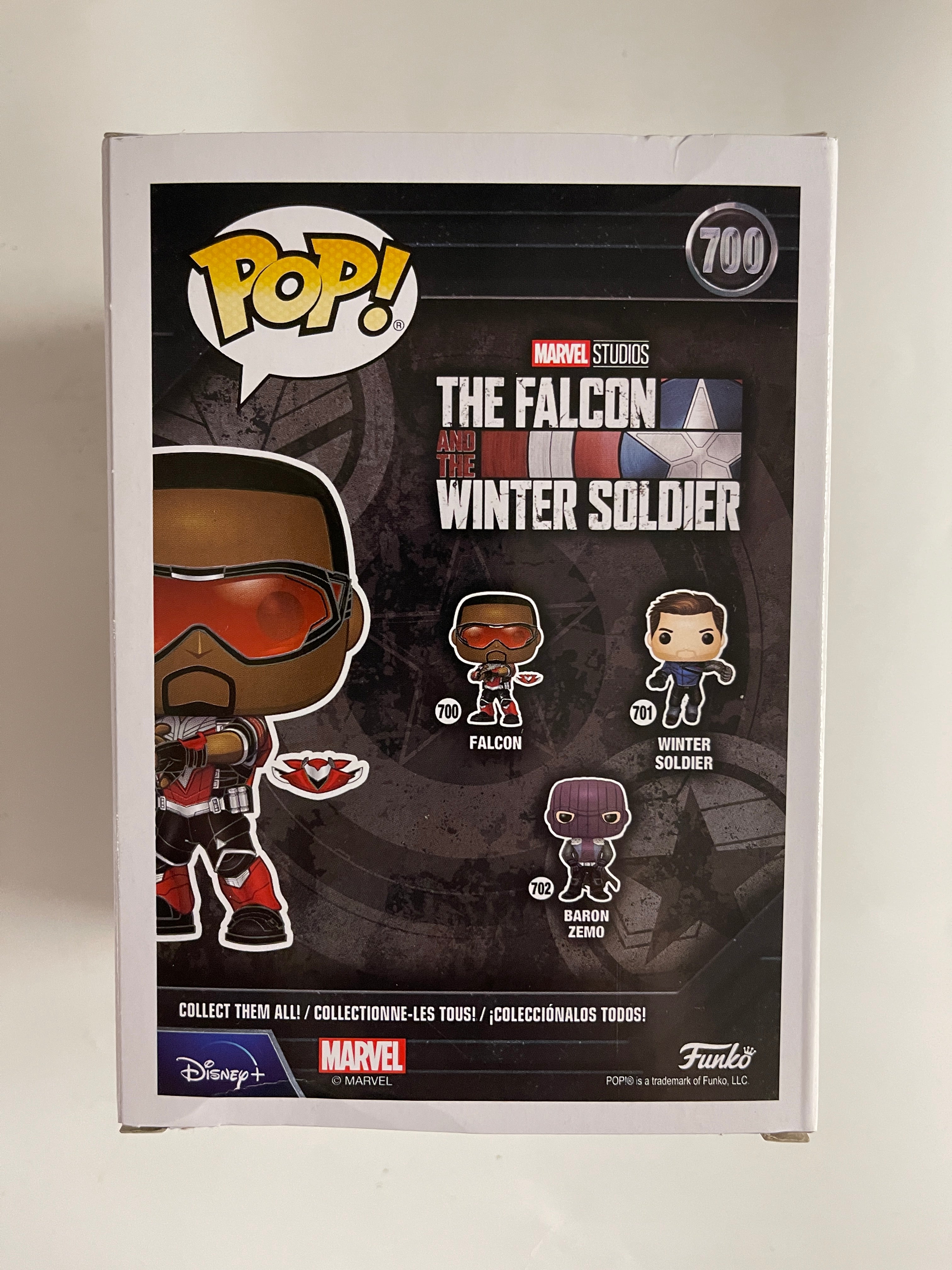 Funko Pop! Marvel Falcon W/ Redwing #700 Falcon & The Winter Soldier Disney 2021