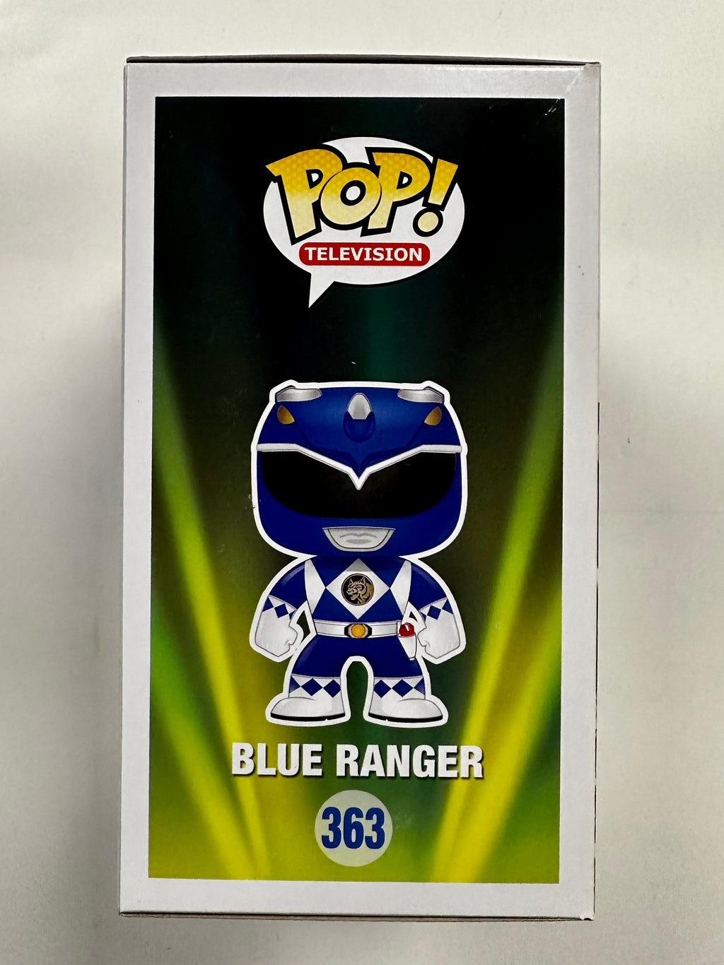Funko Pop! Television Metallic Blue Power Ranger #363 Vaulted 2016 GS Exclusive