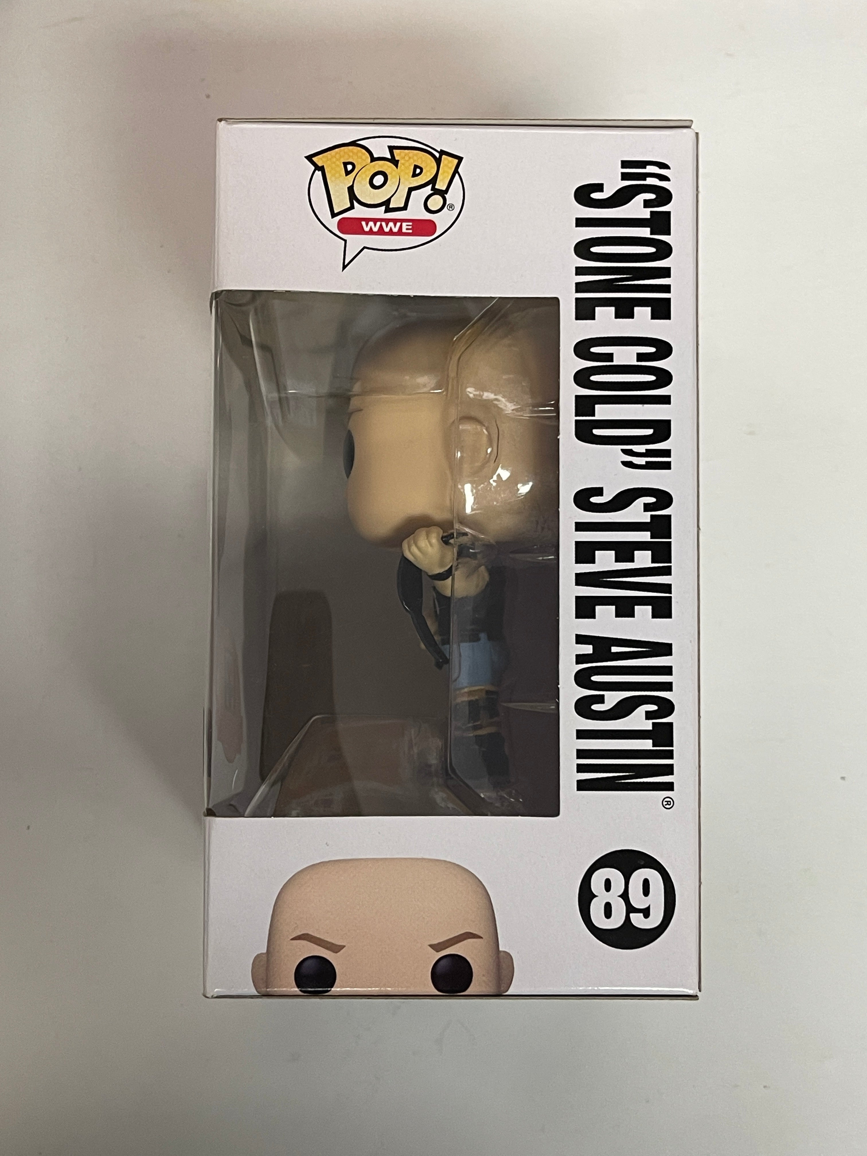 Funko Pop! WWE Stone Cold Steve Austin With 2 Belts #89 7/Eleven 2021 Exclusive