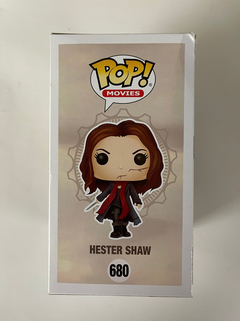 Funko Pop! Movies Hester Shaw (Unmasked) #680 Mortal Engines Vaulted Exclusive Box Dmg