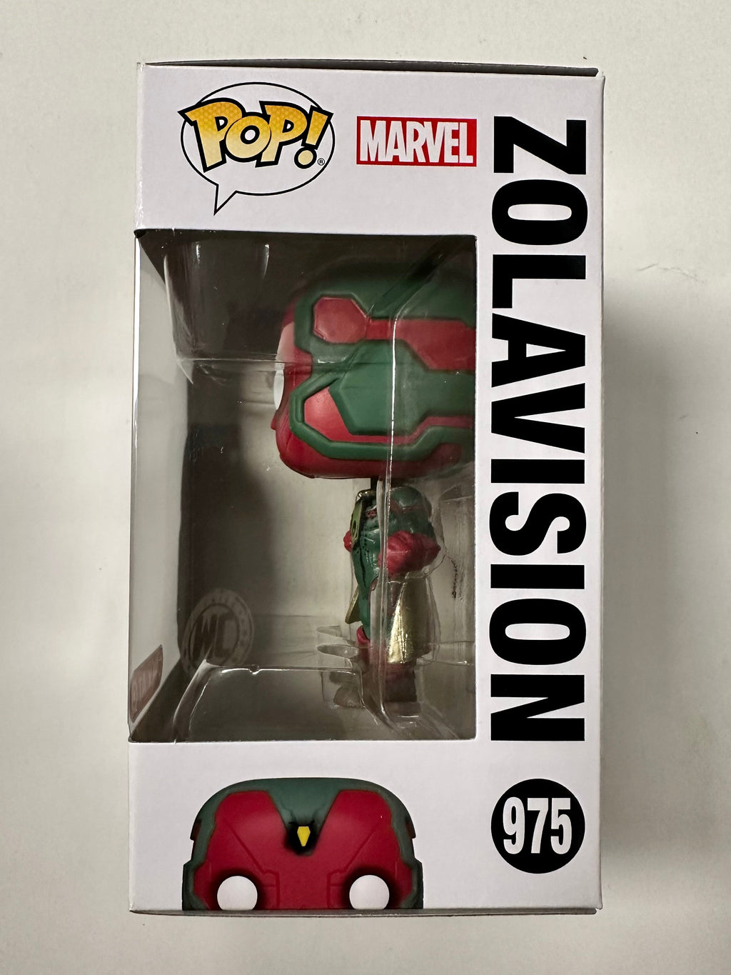 Funko Pop! Marvel Metallic Zolavision #975 Target Exclusive What If? Disney+