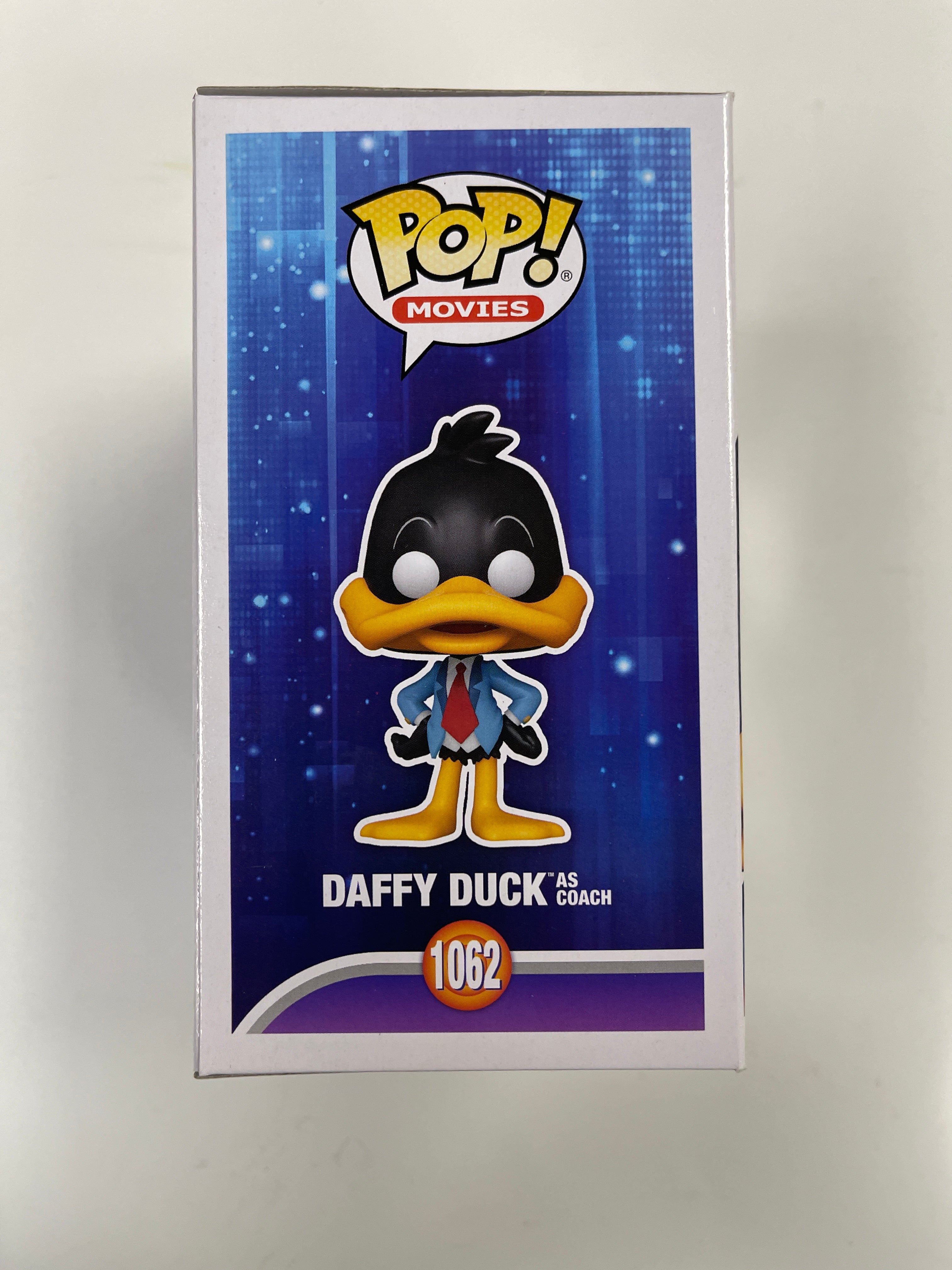 Funko Pop! Movies Daffy Duck As Coach #1062 Space Jam A New Legacy Looney Tunes