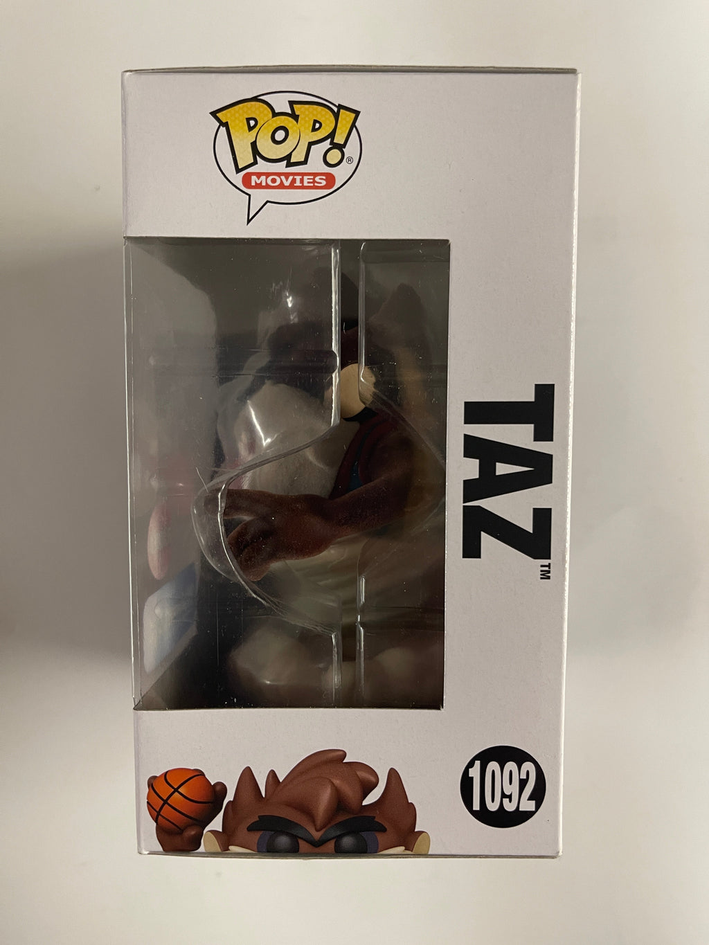 Funko Pop! Movies Flocked Taz #1092 Space Jam A New Legacy Walmart Exclusive