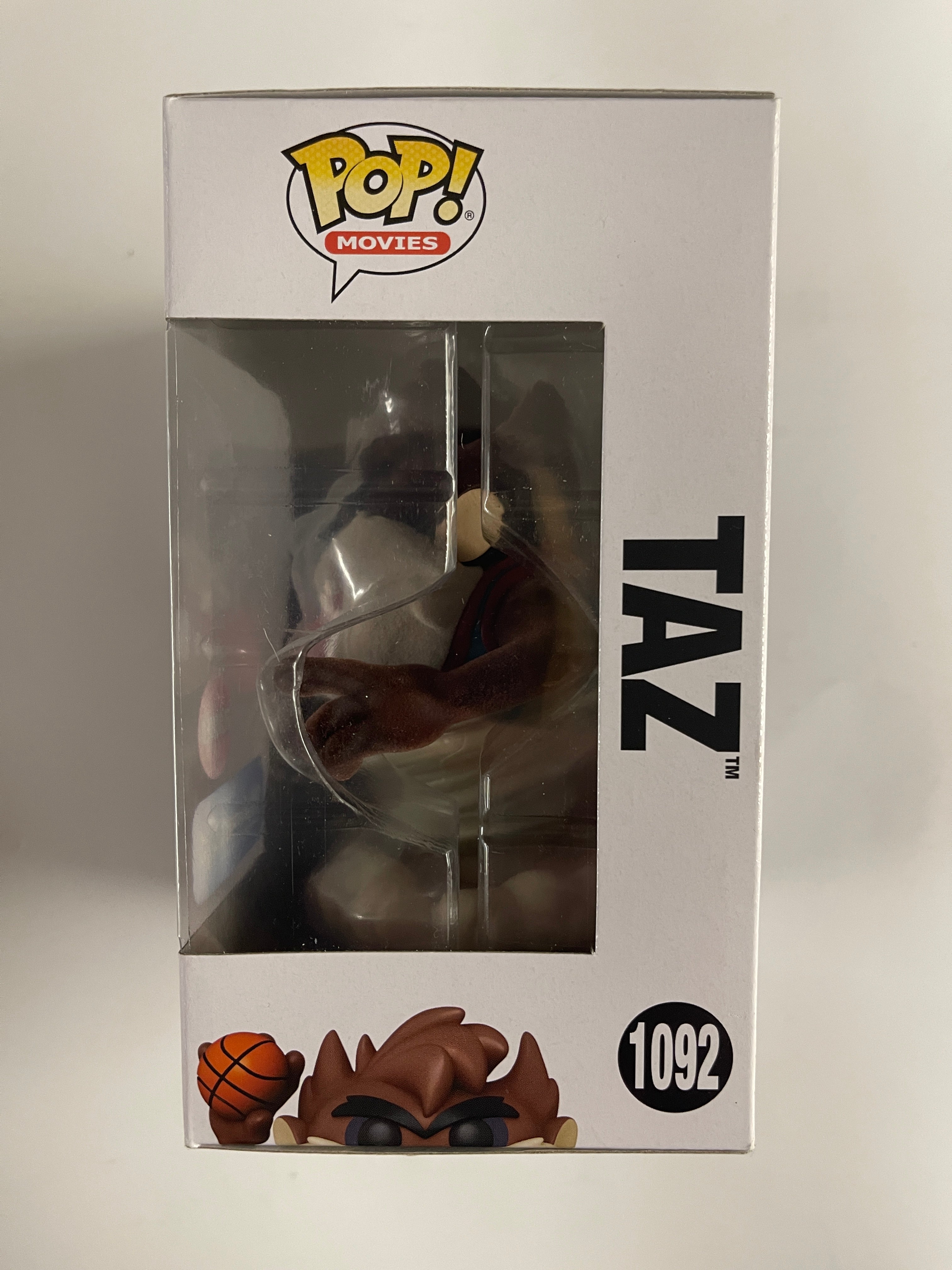 Funko Pop! Movies Flocked Taz #1092 Space Jam A New Legacy Walmart Exclusive