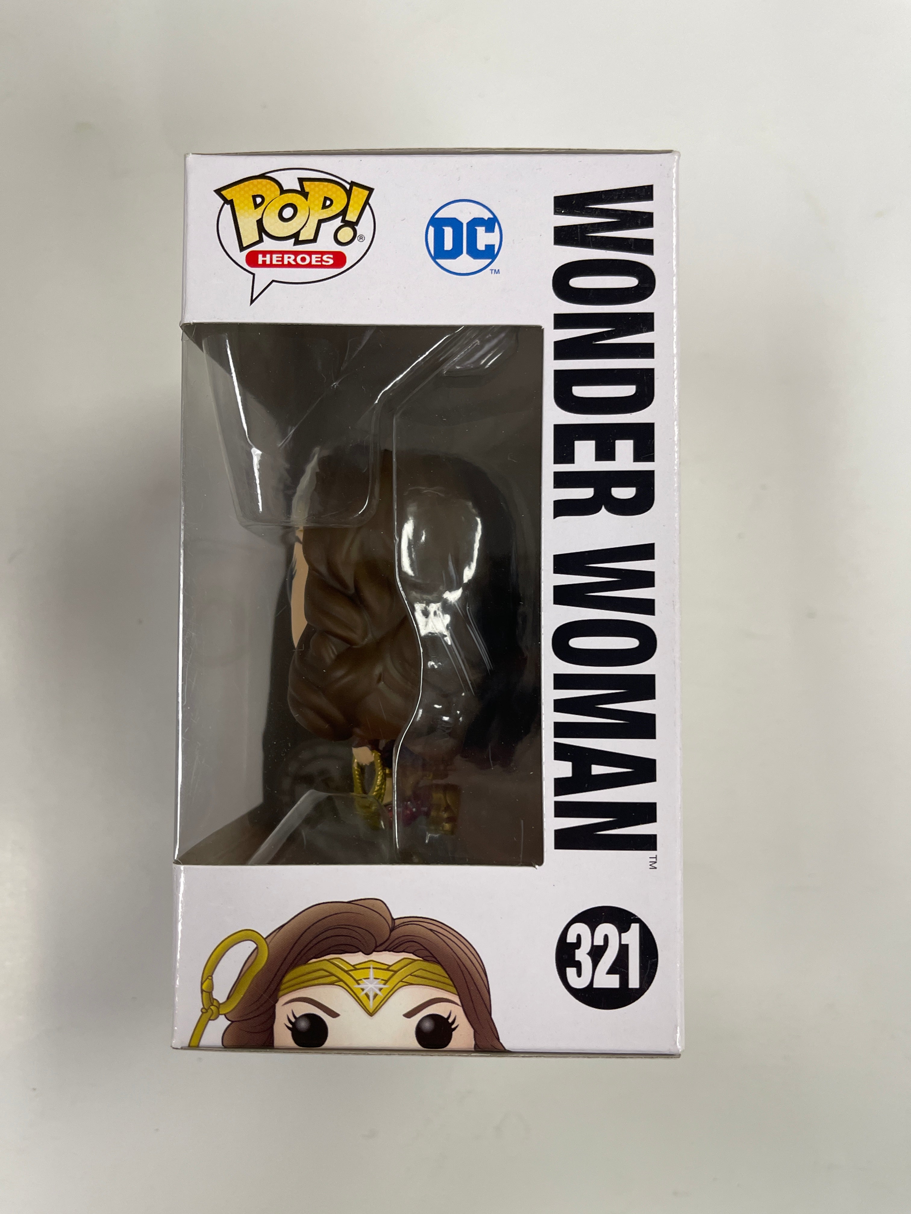 Funko Pop! DC Heroes Metallic Wonder Woman Throwing Lasso #321 WW84 2020