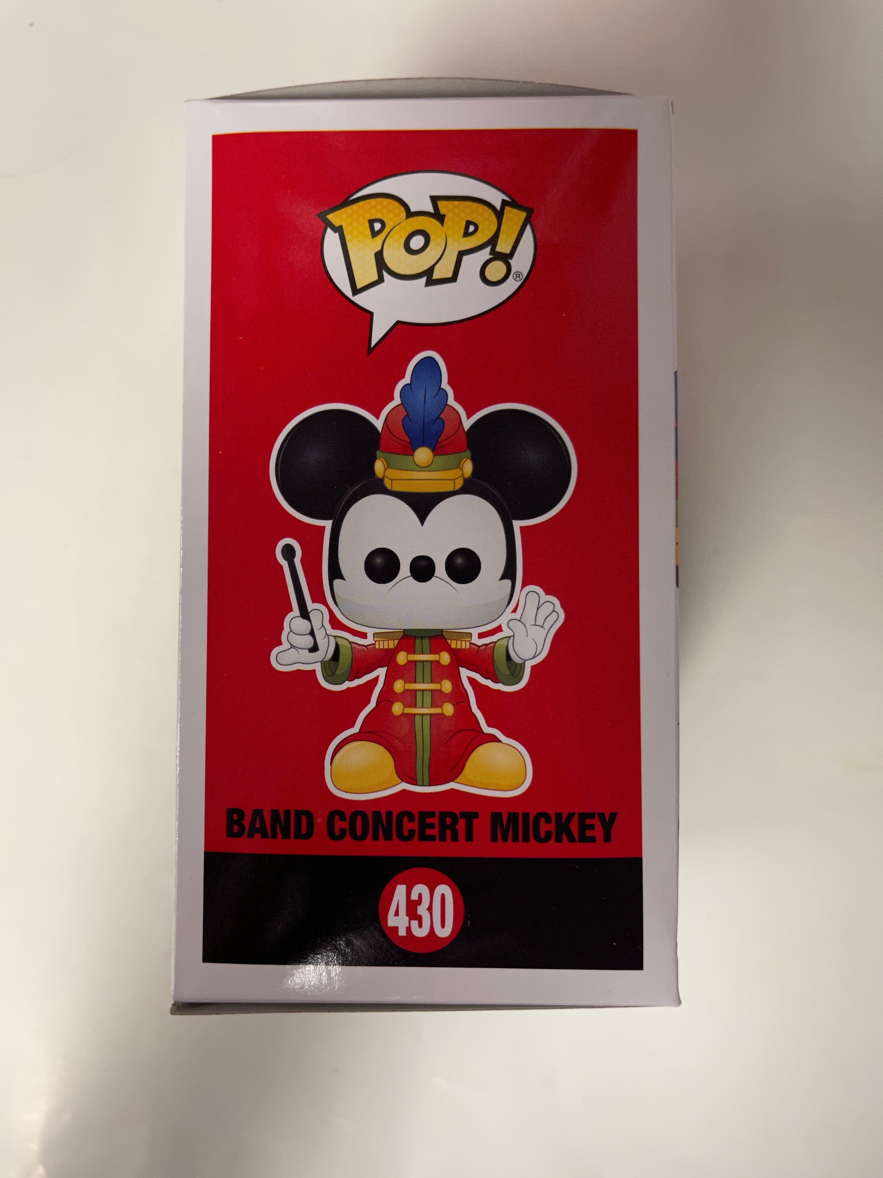 Funko Pop! Disney Band Concert Mickey Mouse #430 True Original 90 Years 2018