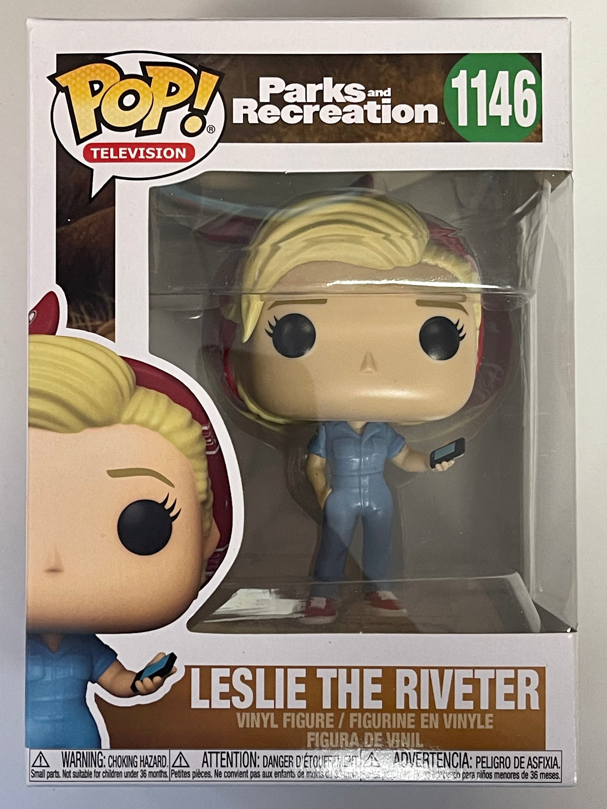 Funko Pop! Television Leslie The Riveter #1146 Parks & Recreation 2021