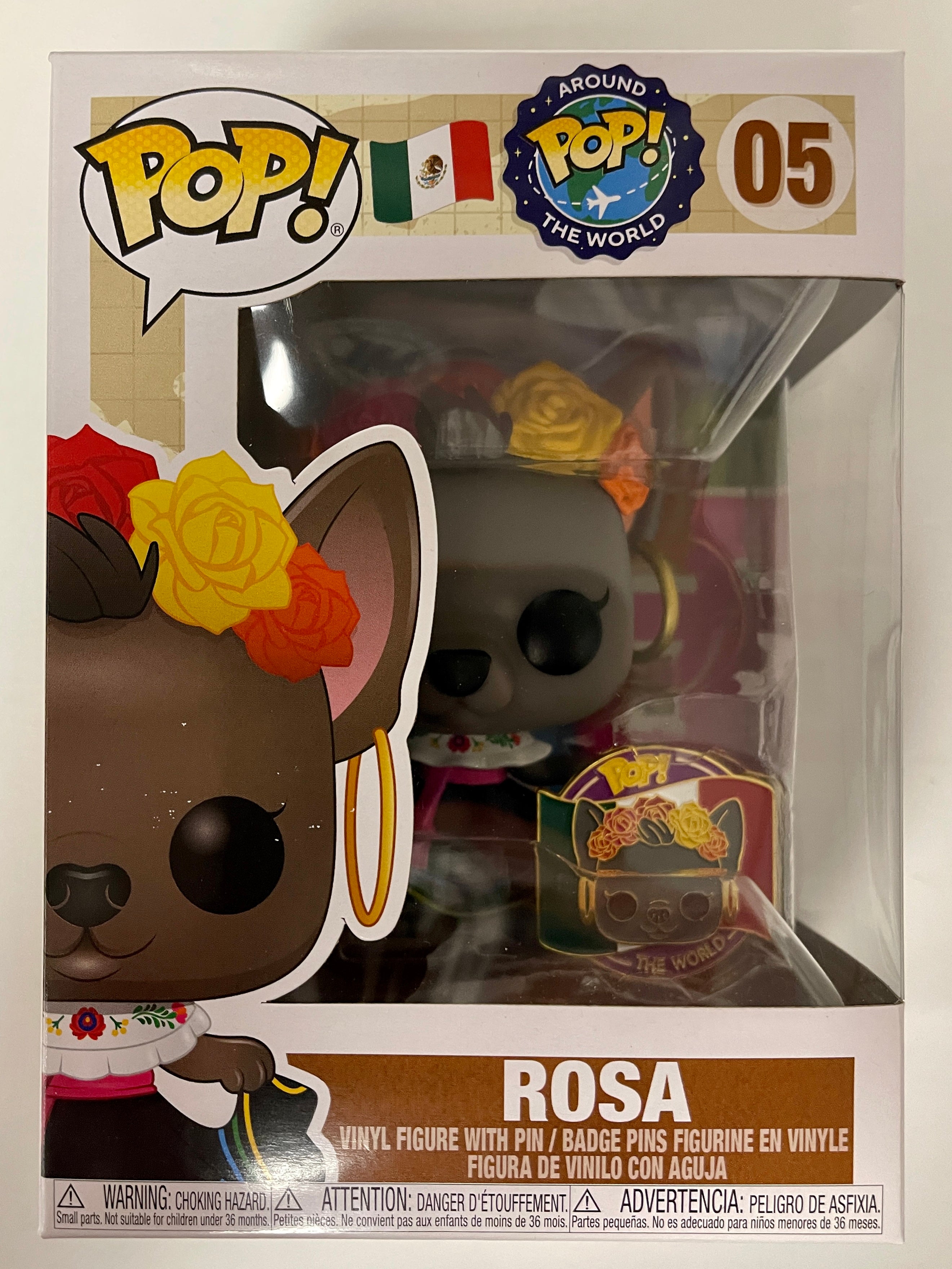 Funko Pop! Rosa (Mexico) #05 Around The World Funko Shop 2020 Exclusive