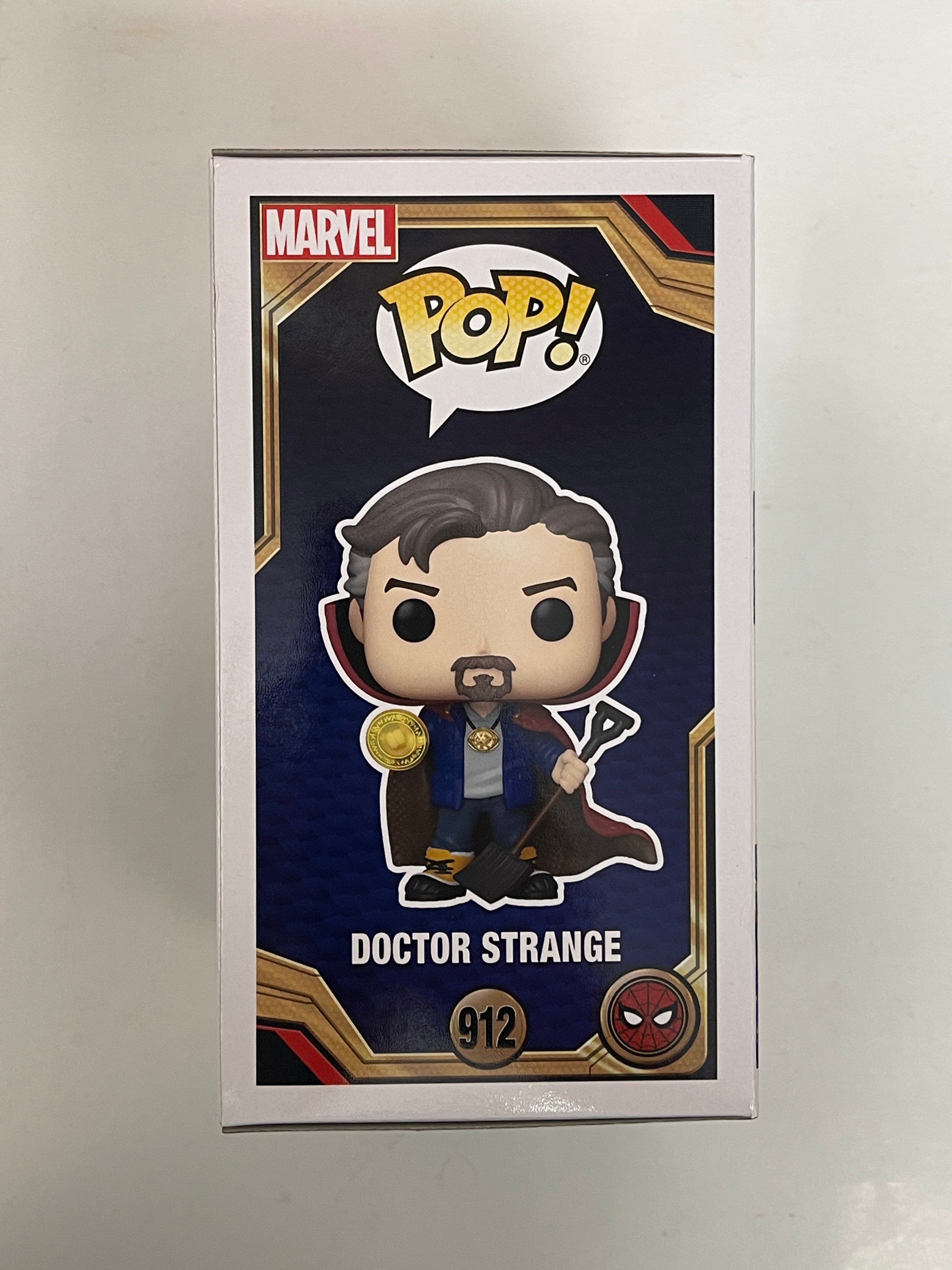 Funko Pop! Marvel Doctor Strange With Shovel #912 Spider-Man No Way Home 2021