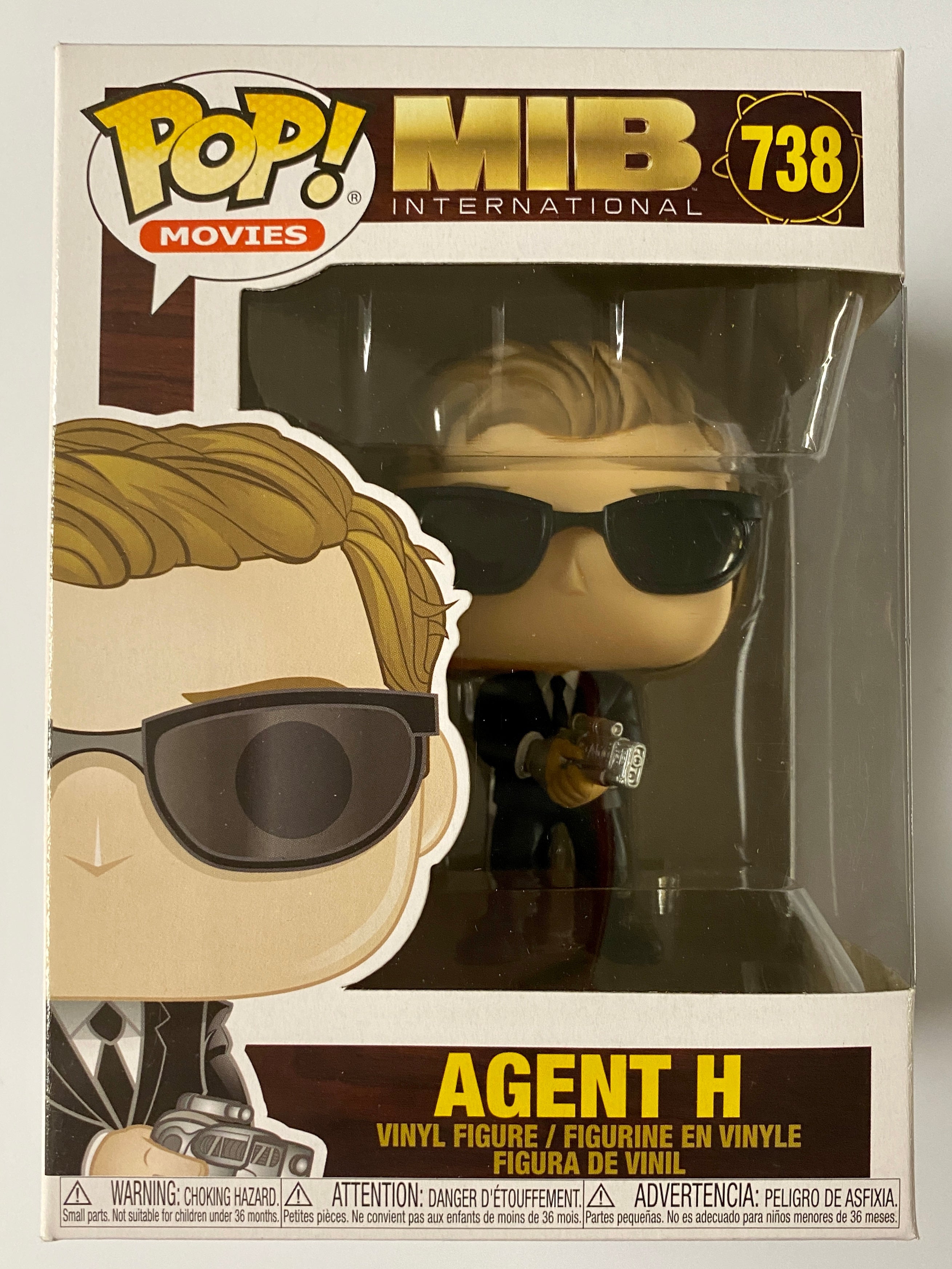 Funko Pop! Movies Agent H #738 Men in Black International Vaulted 2019