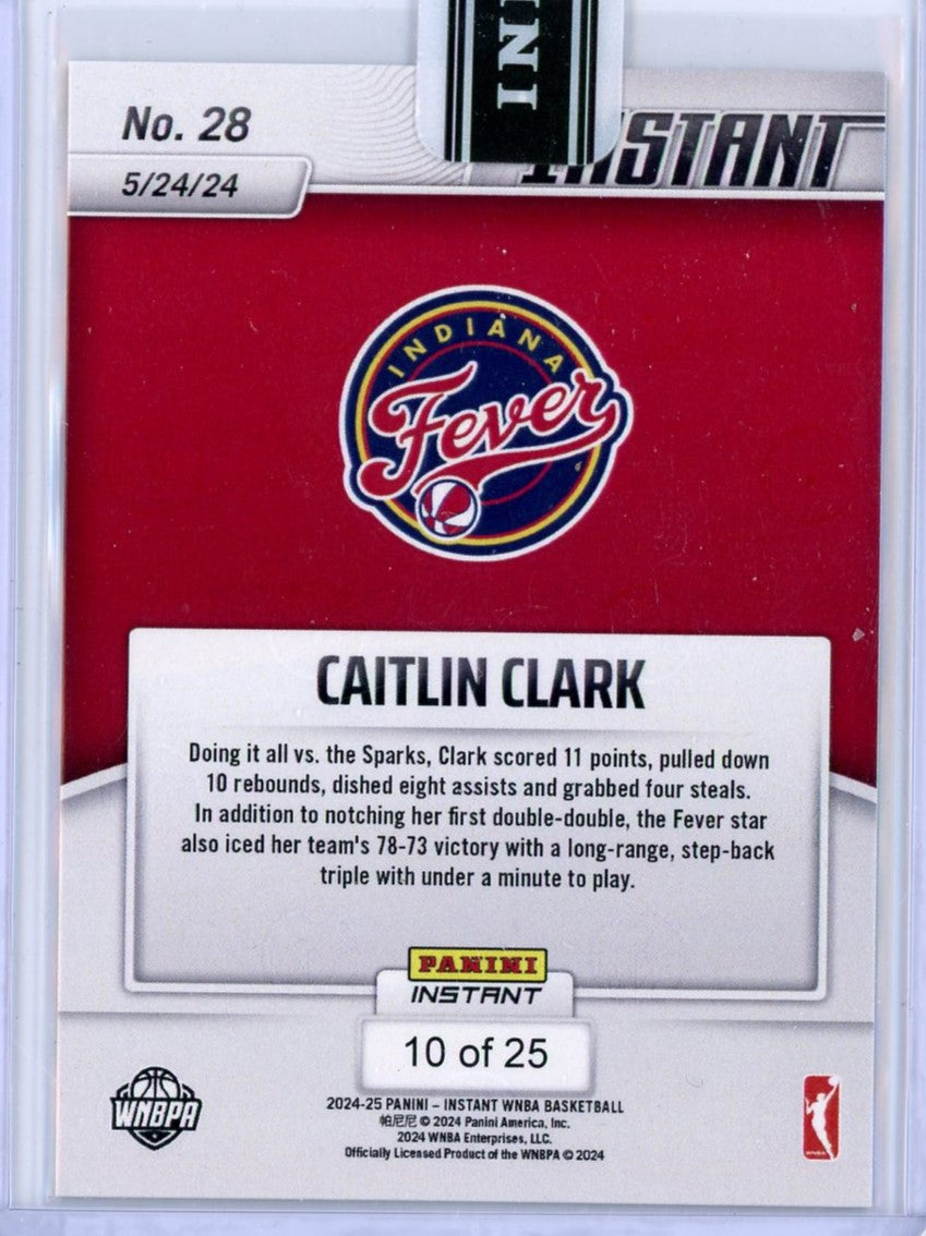 2024-panini-instant-caitlin-clark-28-jungle-25-rookie-rc-basketball-card