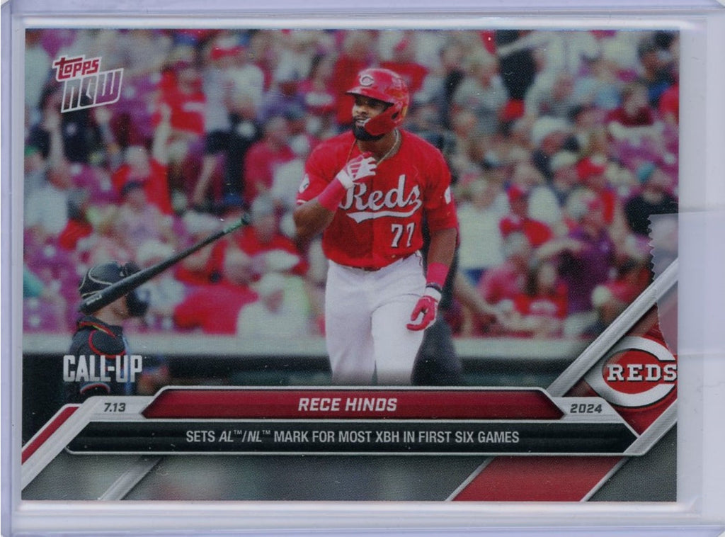 2024-topps-now-rece-hinds-415sp-rookie-rc-baseball-card