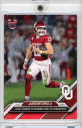 2024-topps-bowman-u-now-jackson-arnold-46-red-10-oklahoma-sooners-rookie-rc-football-card