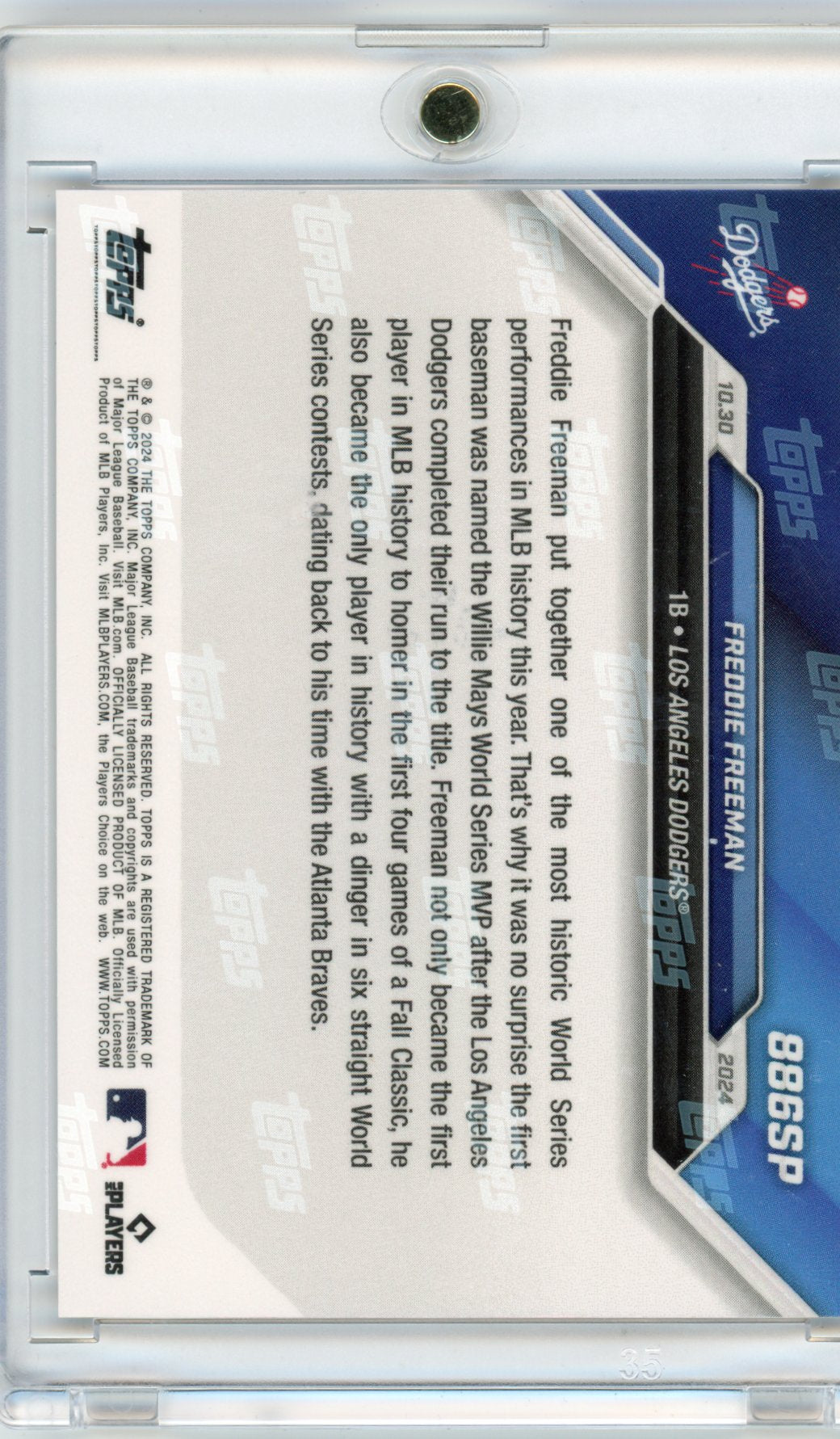 2024-topps-now-freddie-freeman-886sp-los-angeles-dodgers-baseball-card