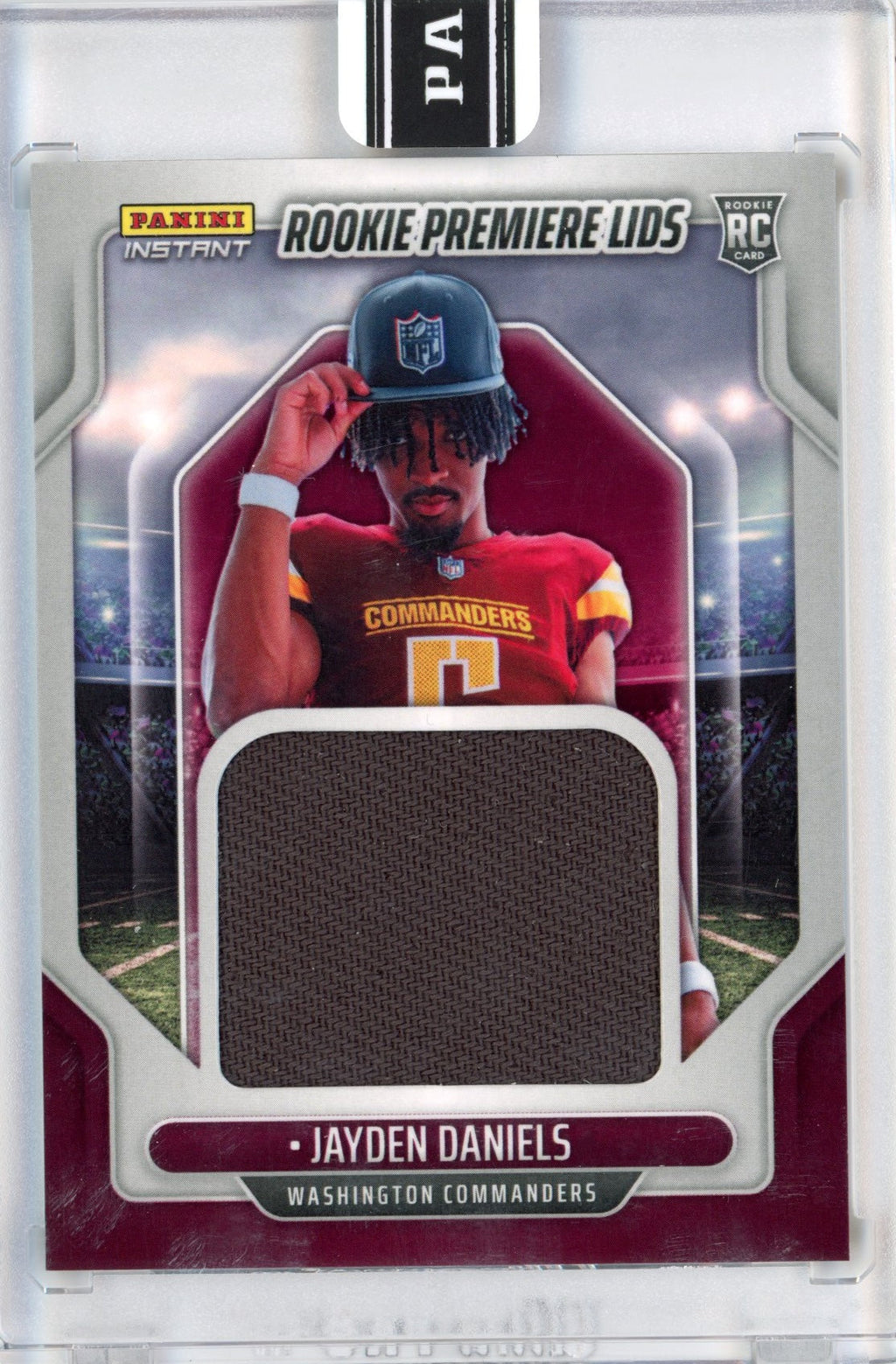 2024-panini-instant-jayden-daniels-rpl-15-rookie-premiere-lids-10-rookie-rc-football-card