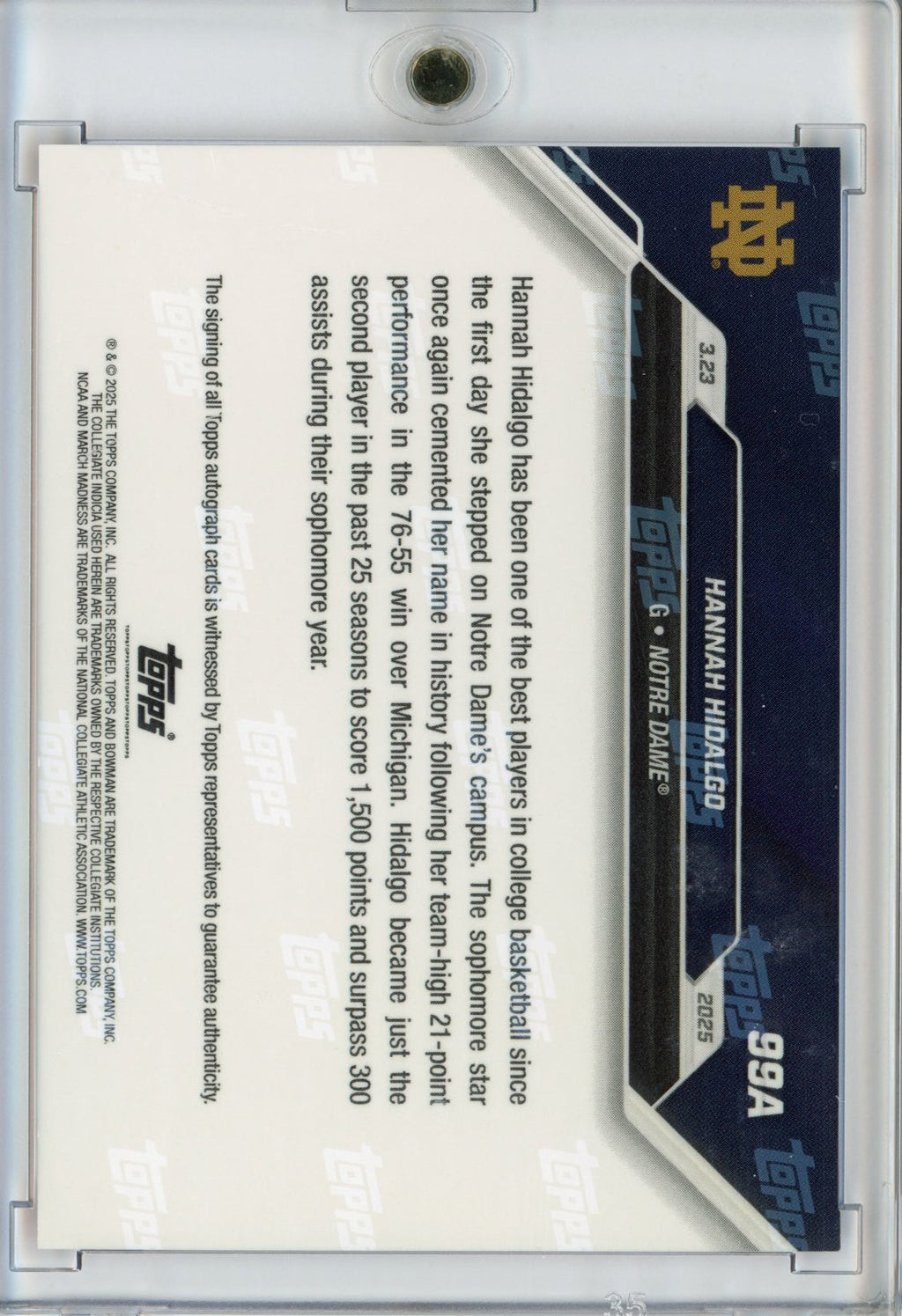 2024-topps-bowman-u-now-hannah-hidalgo-99a-red-auto-10-rookie-rc-basketball-card