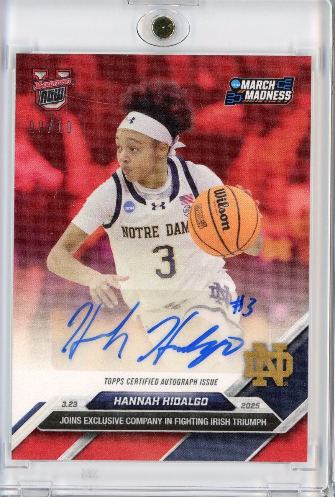 2024-topps-bowman-u-now-hannah-hidalgo-99a-red-auto-10-rookie-rc-basketball-card
