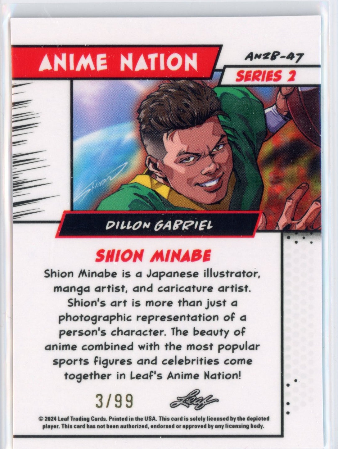2025-leaf-web-exclusives-anime-nation-dillon-gabriel-47-silver-99-rookie-rc-football-card