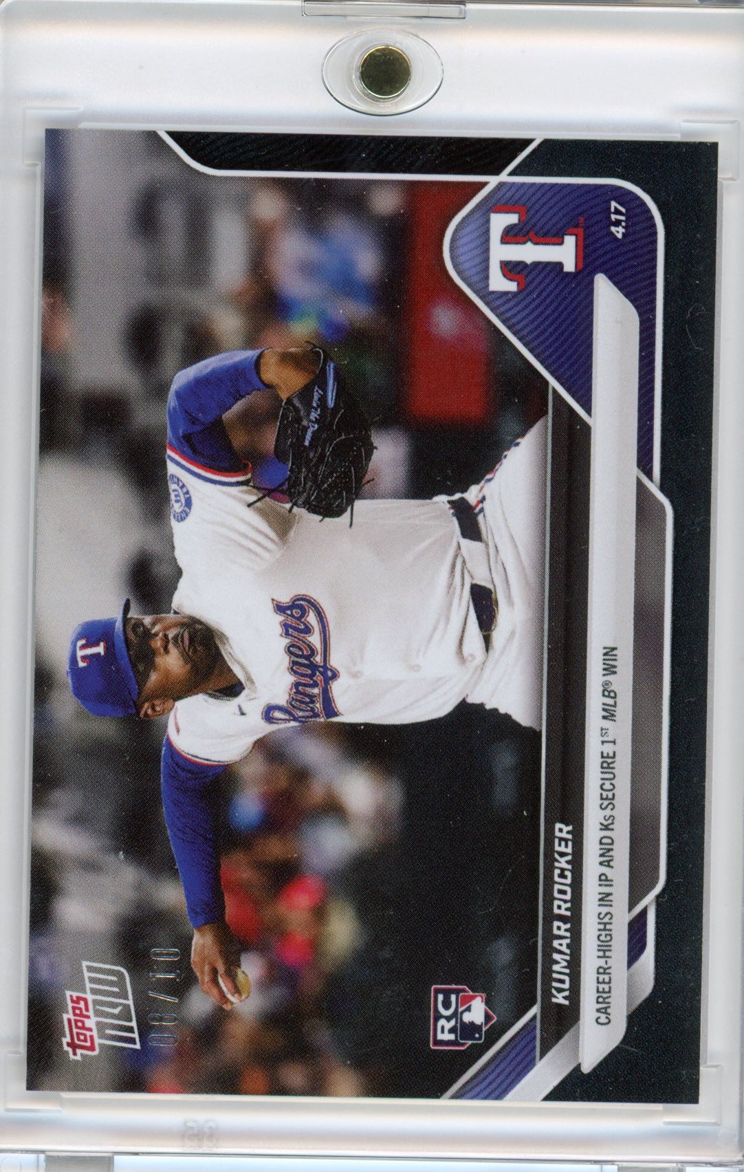 2025-topps-now-kumar-rocker-78-black-10-secures-1st-mlb-win-rookie-rc-baseball-card