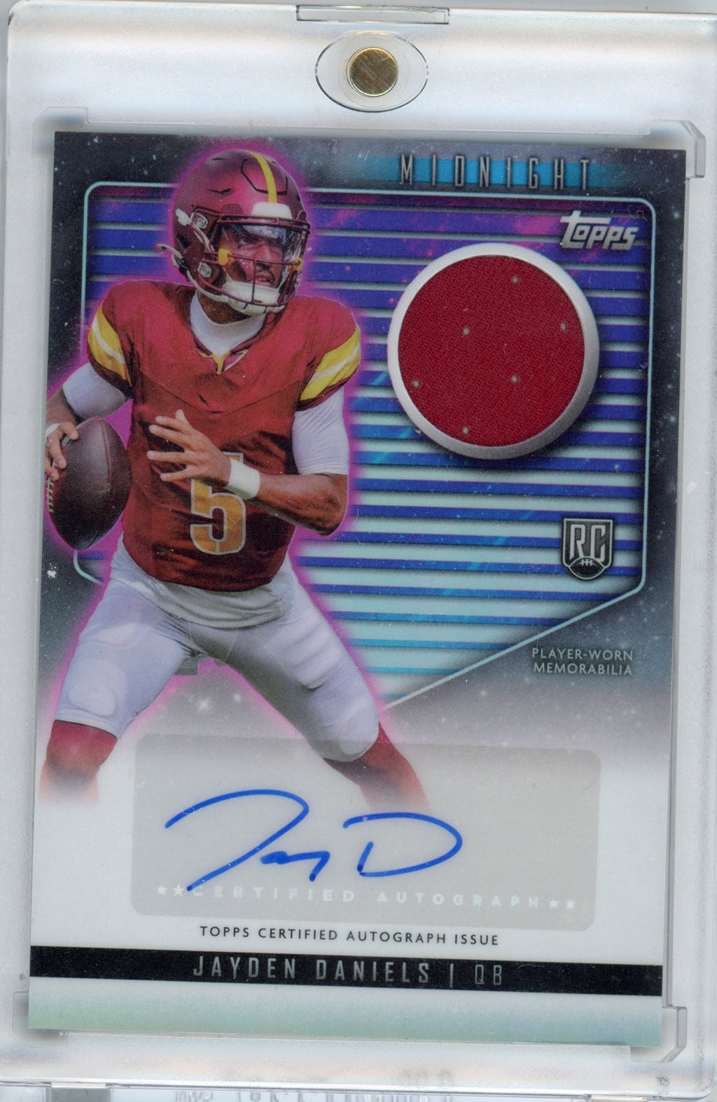 2024-topps-midnight-jayden-daniels-rjajd-rookie-jersey-auto-washington-commanders-rookie-rc-football-card