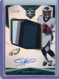 2020-panini-limited-jalen-hurts-156-20-rookie-patch-auto-rpa-rookie-rc-football-card