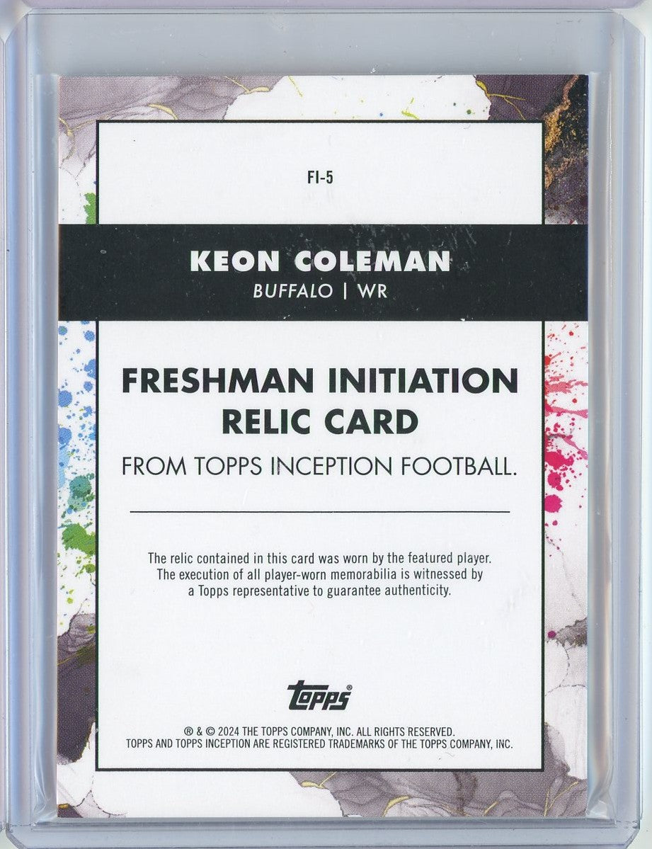 2024-topps-inception-freshman-initiation-keon-coleman-fi-5-50-4-color-patch-relic-rookie-rc-football-card