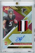 2022-panini-xr-gold-drake-london-rsa-dl-d-10-10-rpa-auto-rookie-rc-football-card