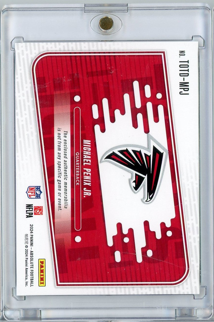 2024-panini-absolute-tools-of-the-trade-michael-penix-jr-totd-mpj-rpa-auto-99-rookie-rc-football-card